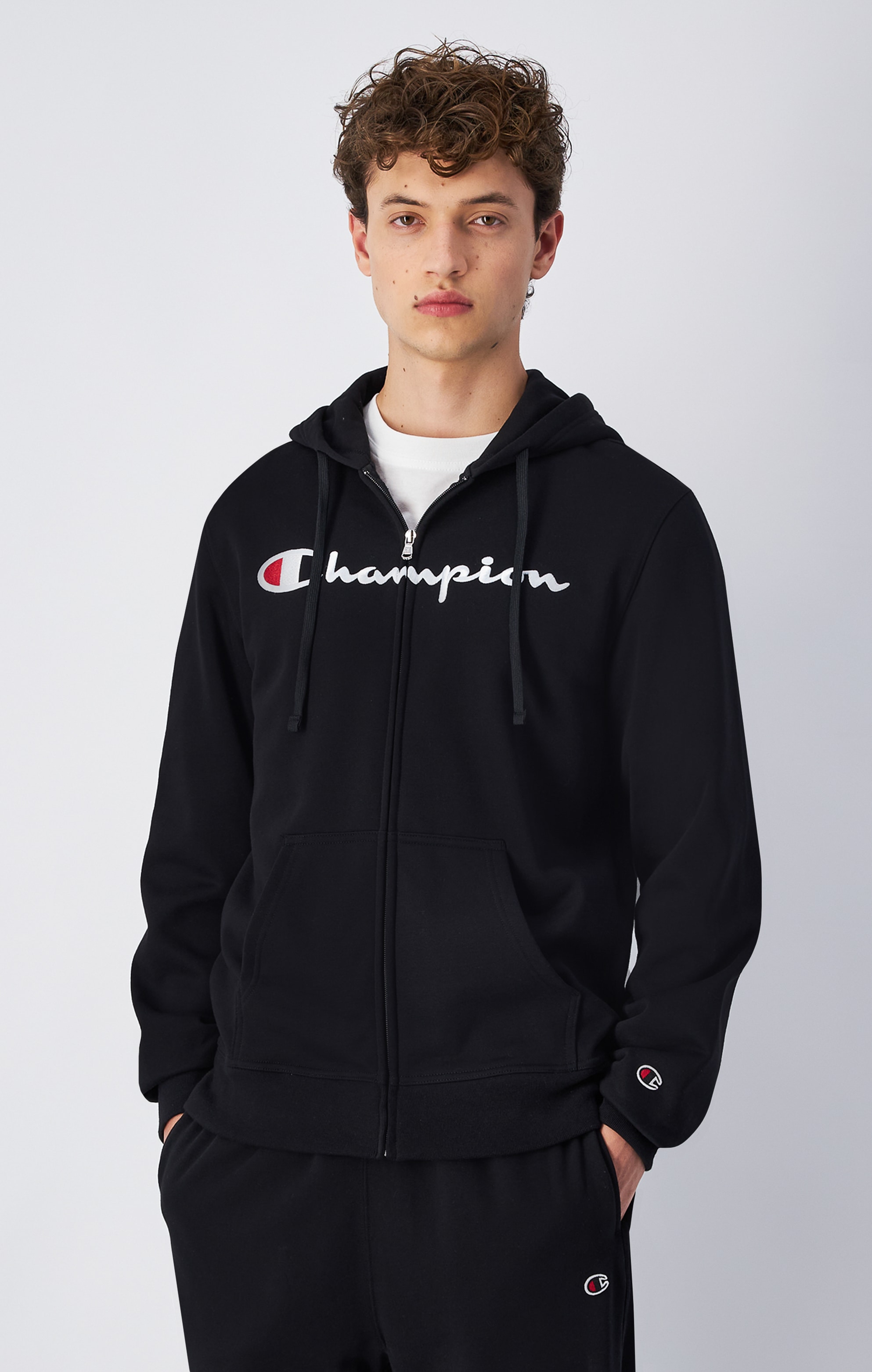 Champion Kapuzensweatjacke "Hooded Full Zip Sweatshirt"