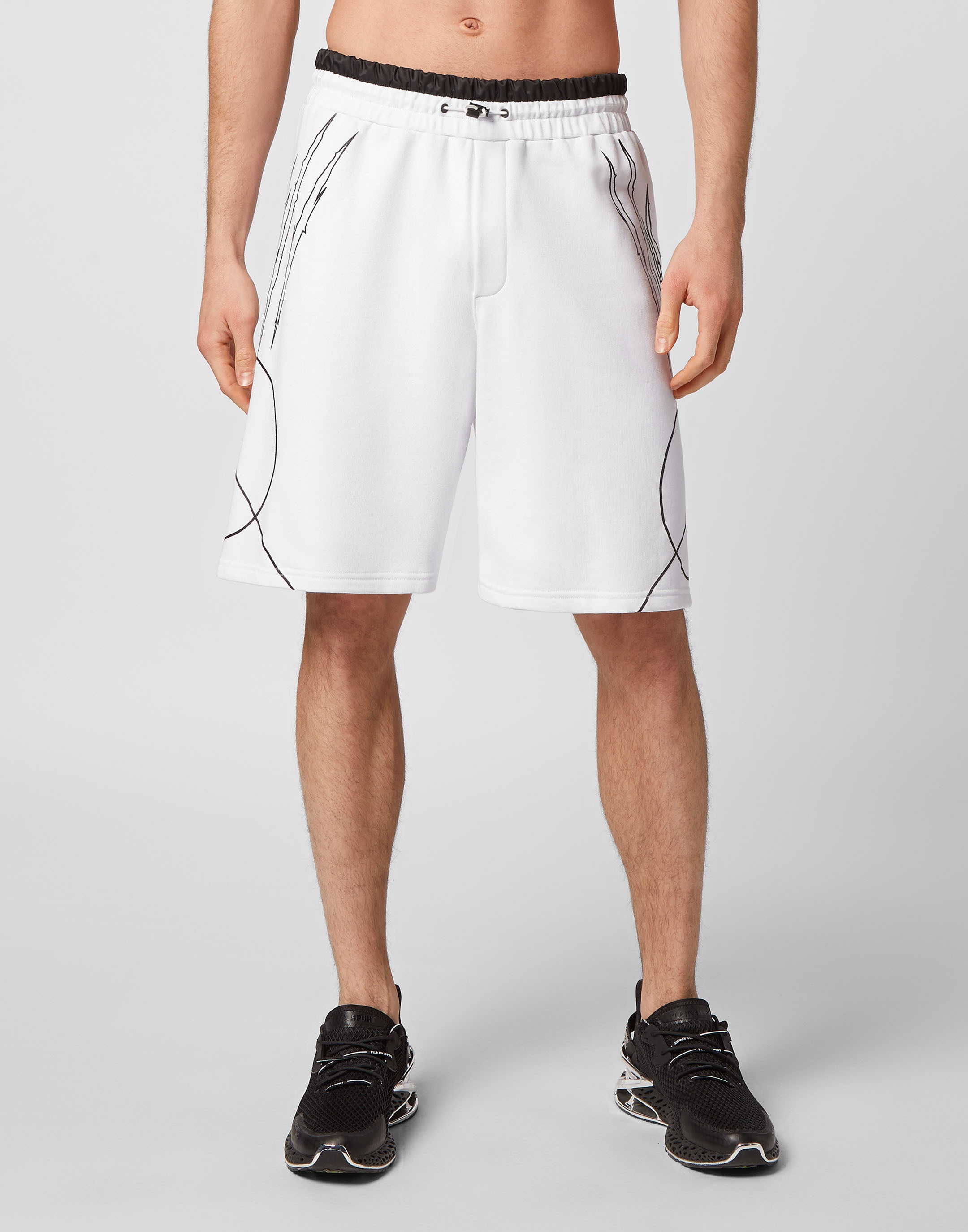 PLEIN SPORT Jogg-Bermudas »Scratch«