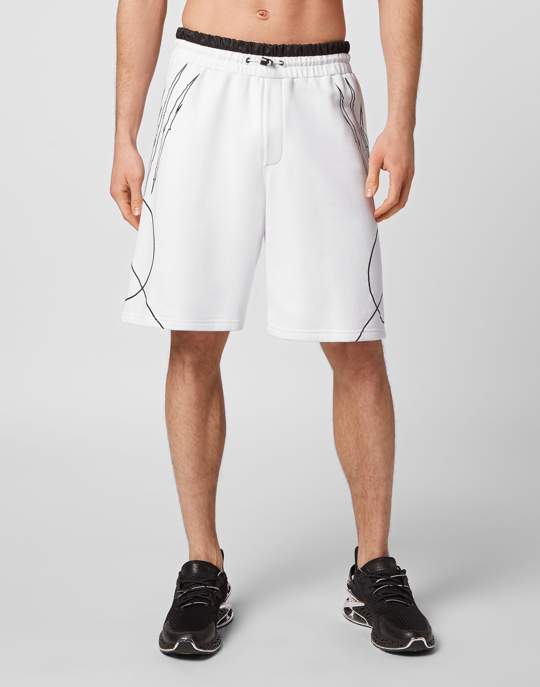 PLEIN SPORT Jogg-Bermudas "Scratch" günstig online kaufen