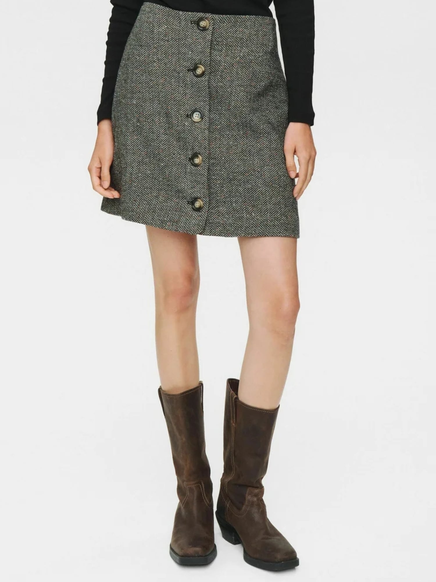 nümph Midirock "Nümph Skirt NUAVEY" günstig online kaufen