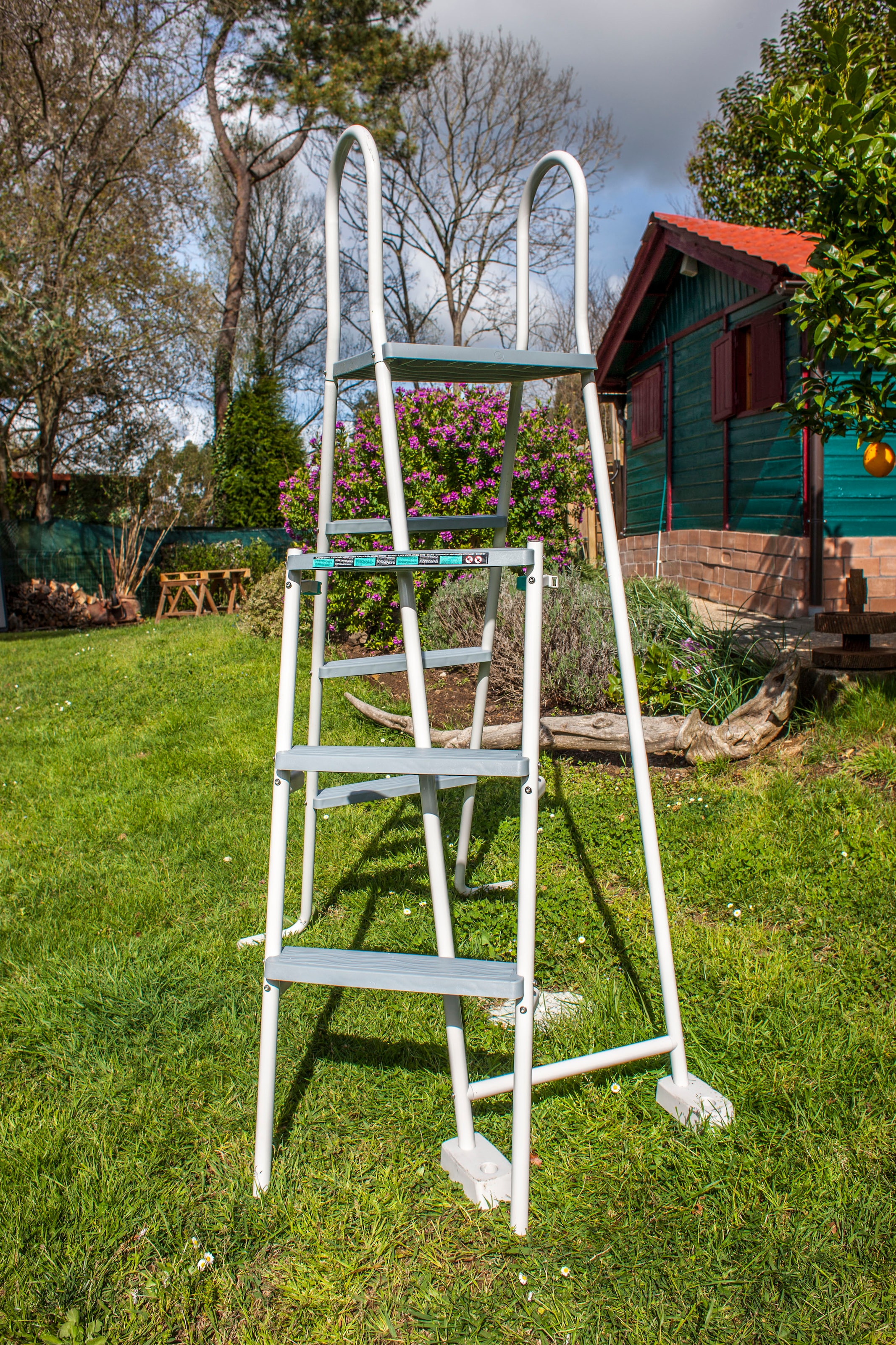 Gre Rundpool »SICILIA inkl. Zubehör«, (Set, 4 tlg.), Höhe: 120 cm, in versch. Größen erhältlich