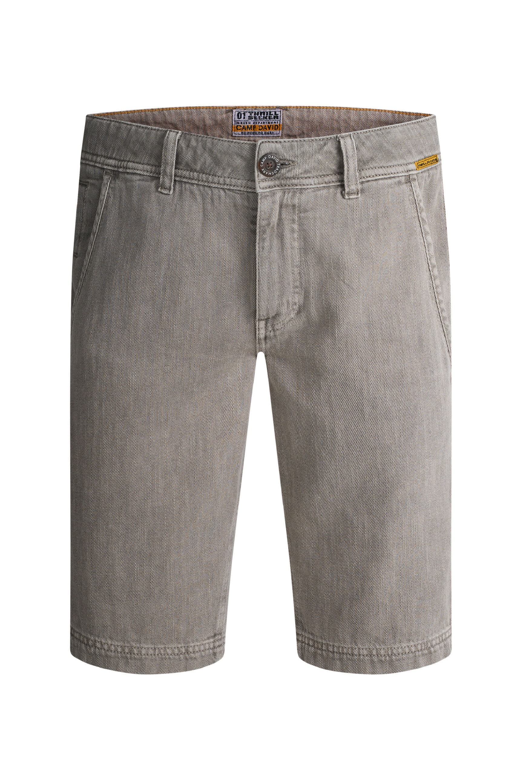 CAMP DAVID Chinohose  mit Turn-Up-Saum