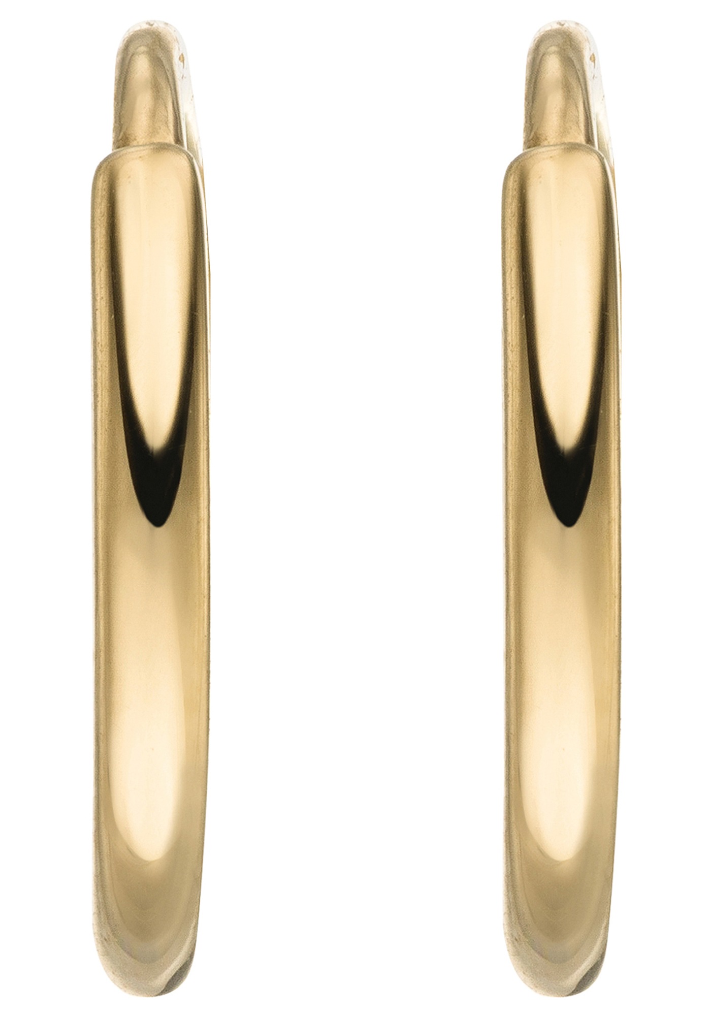 JOBO Paar Creolen 750 Gold 11 mm
