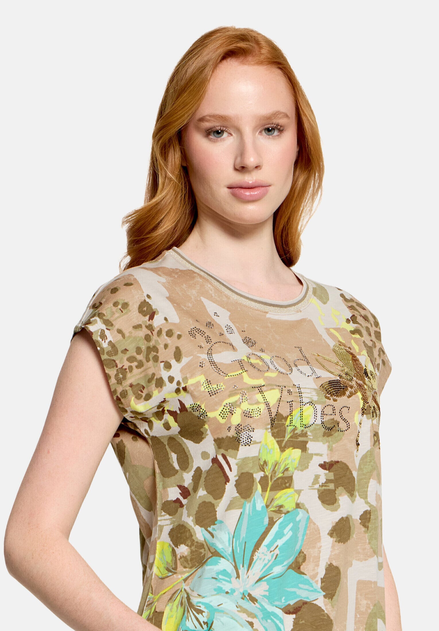 Betty Barclay Kurzarmshirt »Damen mit Tunnelzug« 1 tlg.