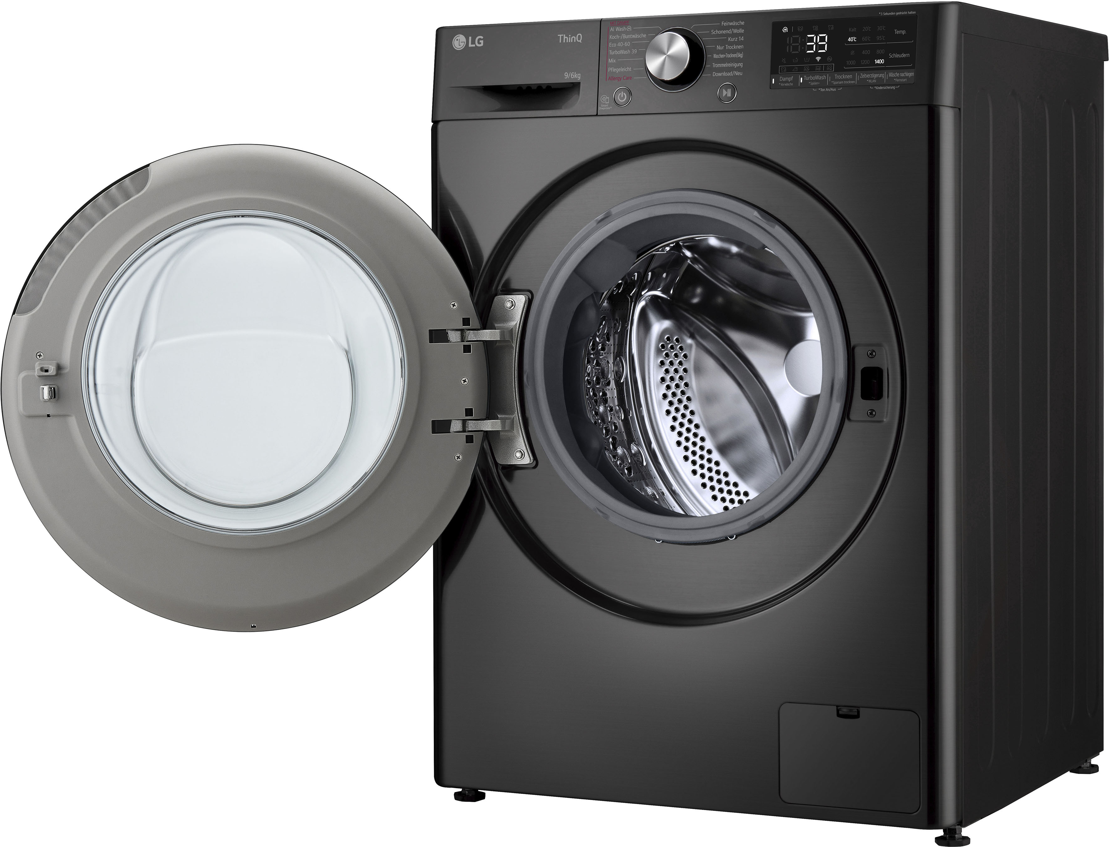 LG Waschtrockner "W4WR7096YB" Serie 7 9 kg /6 kg 71 dB(A) günstig online kaufen