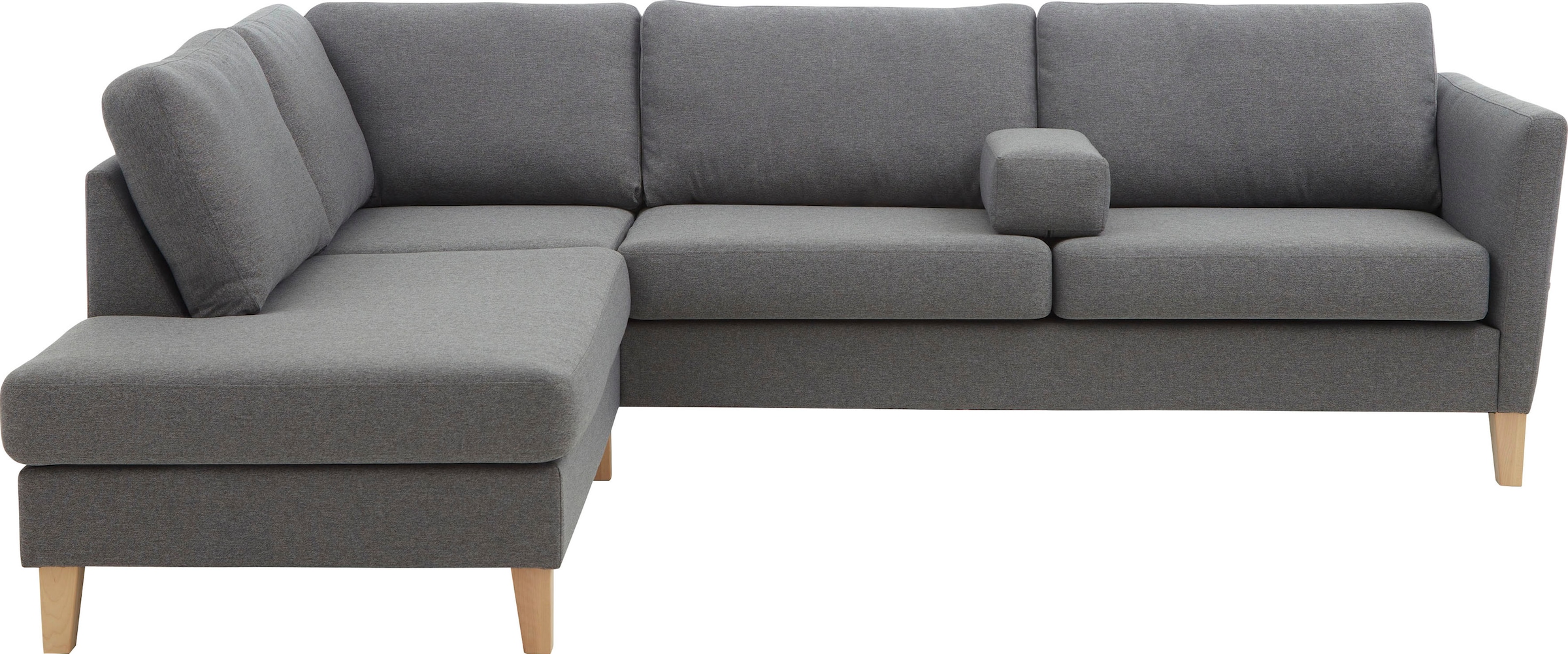 ATLANTIC home collection Ecksofa "Mailo L-Form", mit Seitentaschen und Otto günstig online kaufen