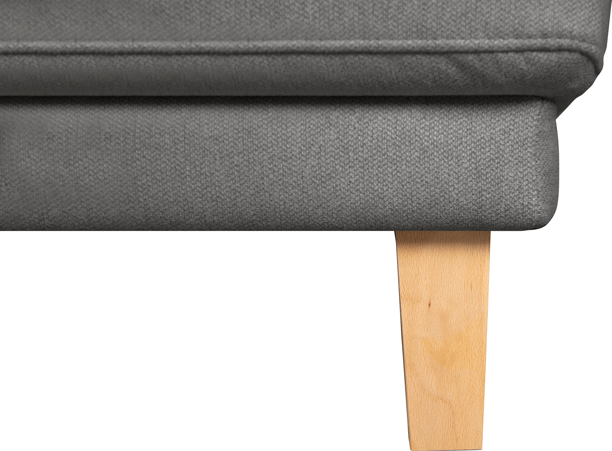Home affaire 2-Sitzer »TRIPLO mit Wellenunterfederung, Maße B/T/H: 165/100/89 cm«, Sofa mit Steppung im Rückenbereich, incl. Rückenkissen und Zierkissen