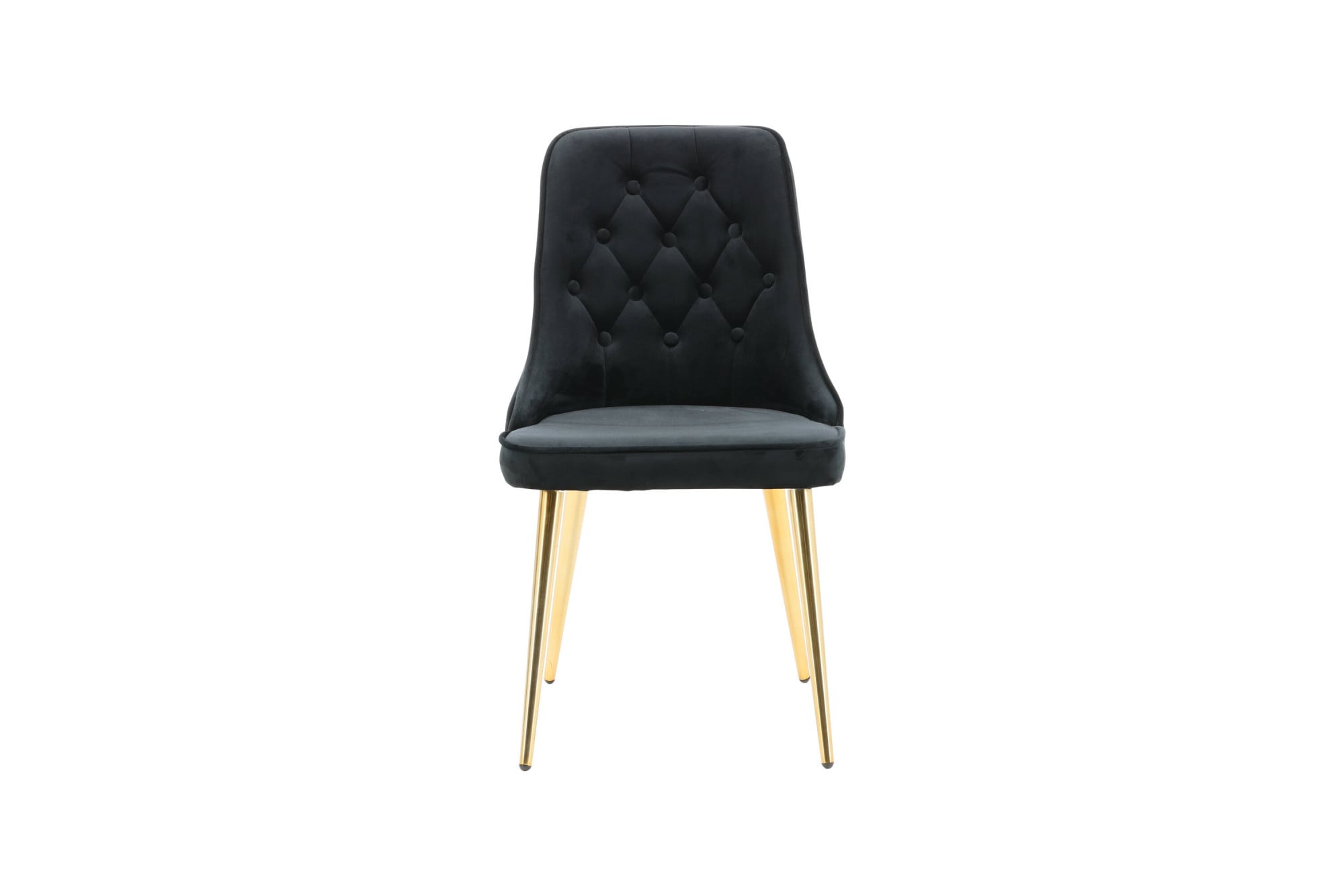 Venture Home Esszimmerstuhl »Velvet Deluxe, 2er-Set Esszimmerstühle in Hellgrau, 150 kg belastbar« () Polsterstuhl, weicher Bezug, Knöpfe, dekorative Steppung, edel