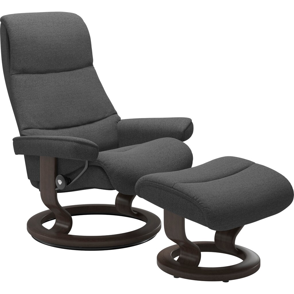 Stressless® Relaxsessel »View«, (Set, Relaxsessel mit Hocker)