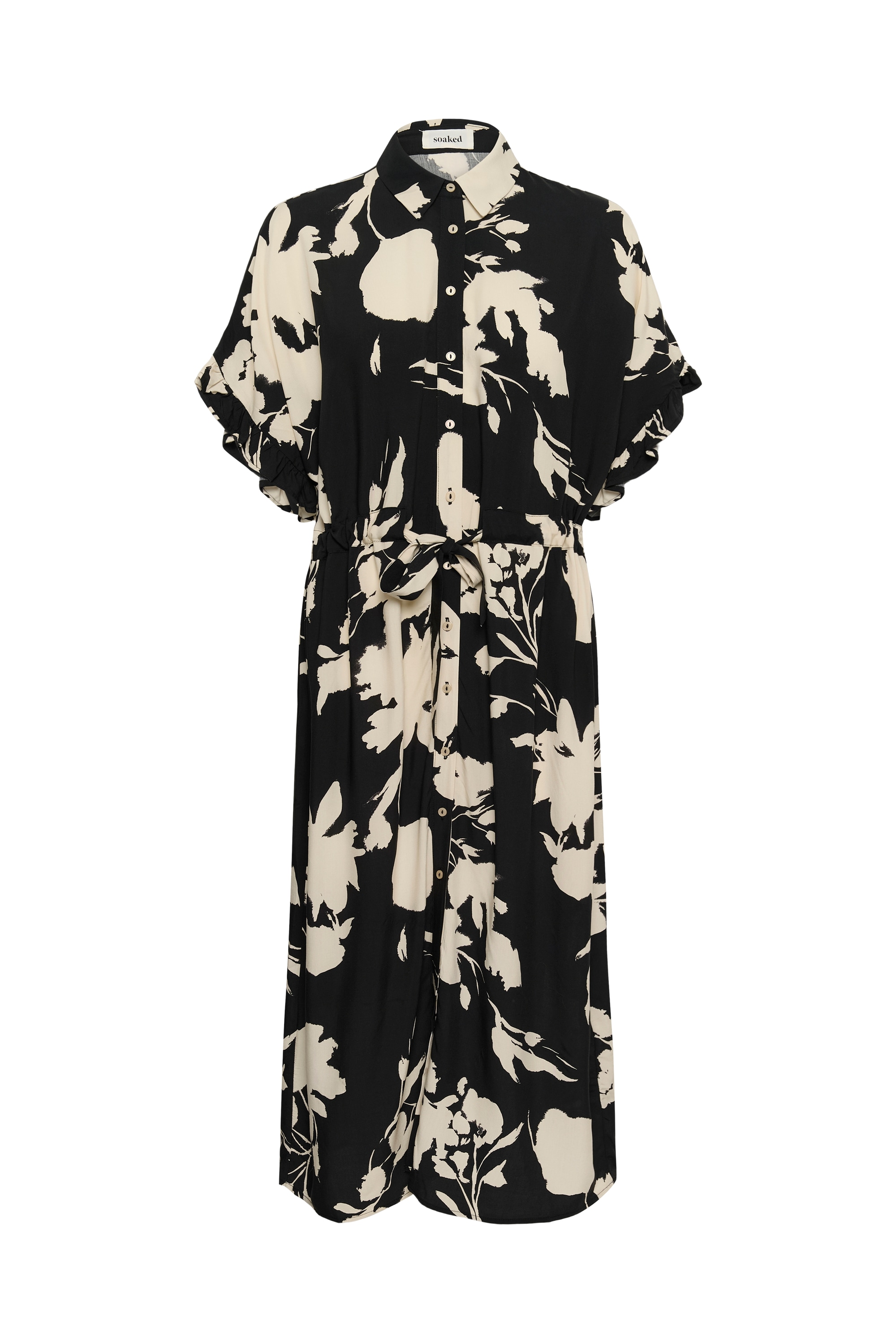 SOAKED IN LUXURY Midikleid "Damen Kleid SLNaya"
