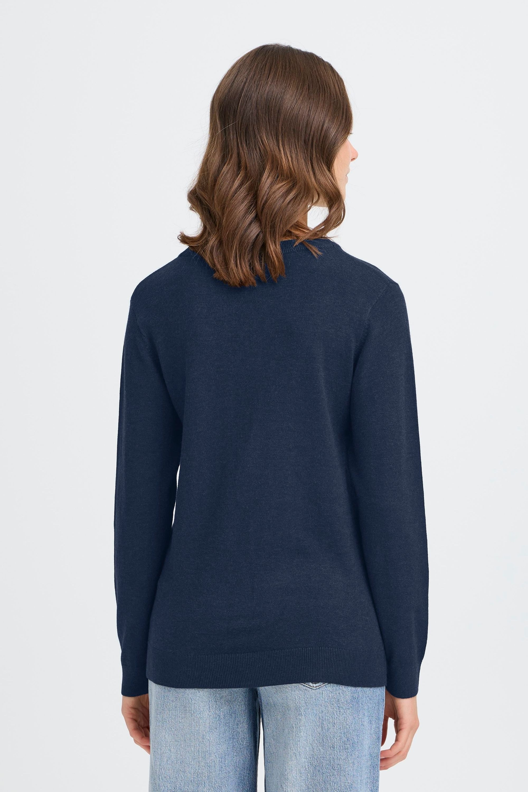 OXMO Strickfleece-Pullover »Strickpullover OXAIDA«
