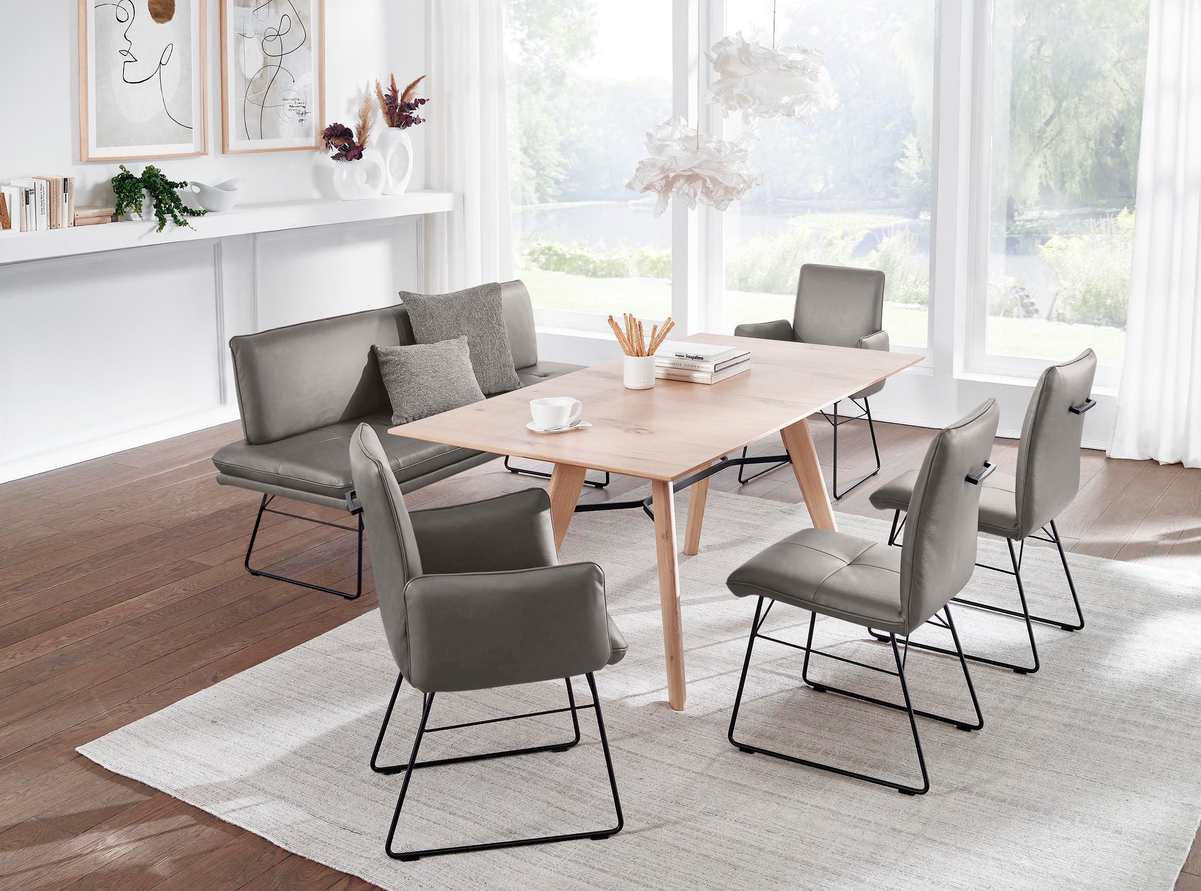 K+W Komfort & Wohnen Essgruppe "Giacomo IV", (6 tlg.), Polsterbank in 2 Grö günstig online kaufen
