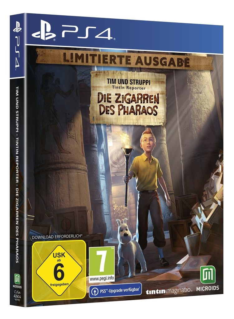 astrogon Spielesoftware »Tim und Struppi - Die Zigarren des Pharaos«, PlayStation 4