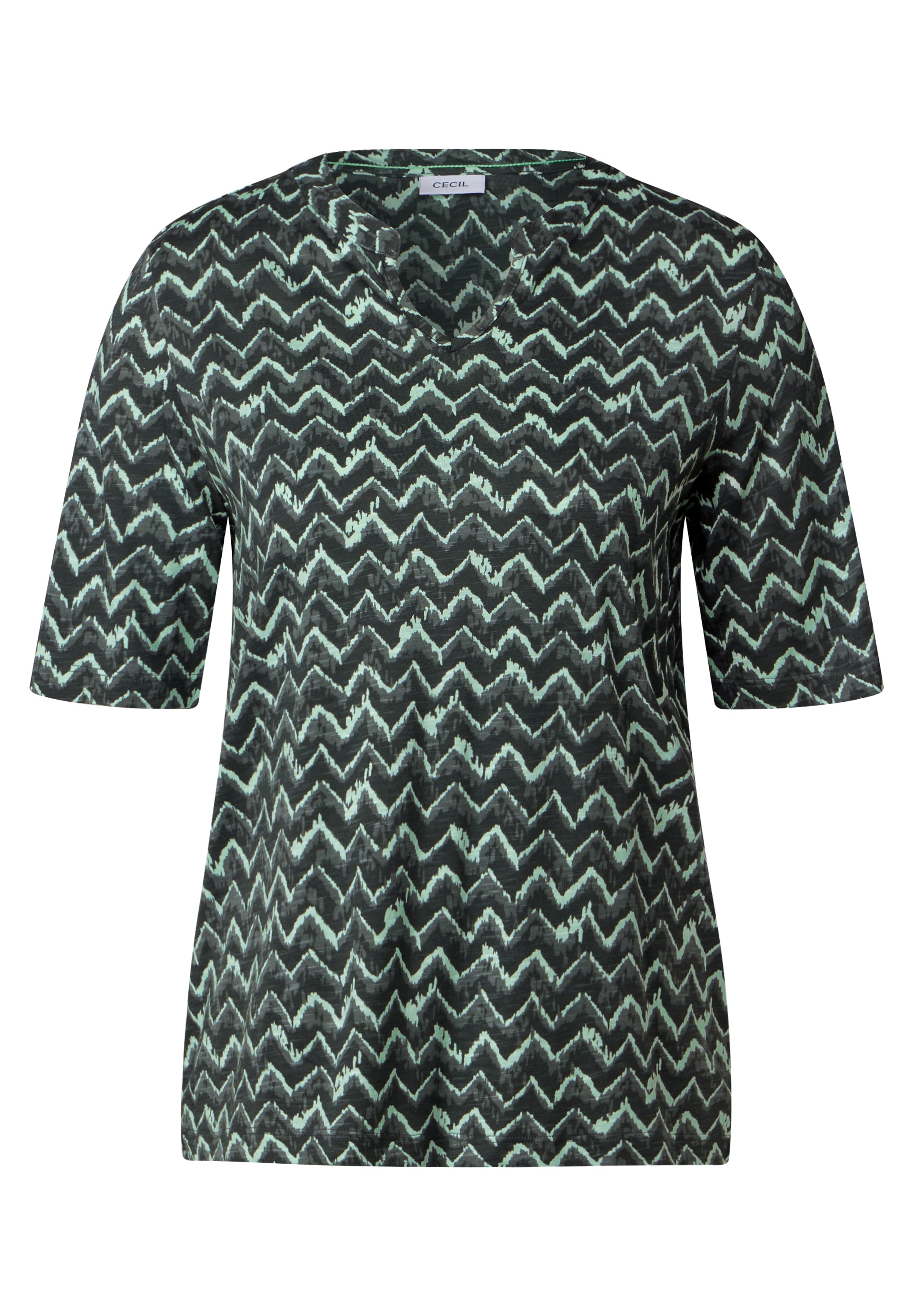 Cecil Print-Shirt, im soften Baumwoll-Mix