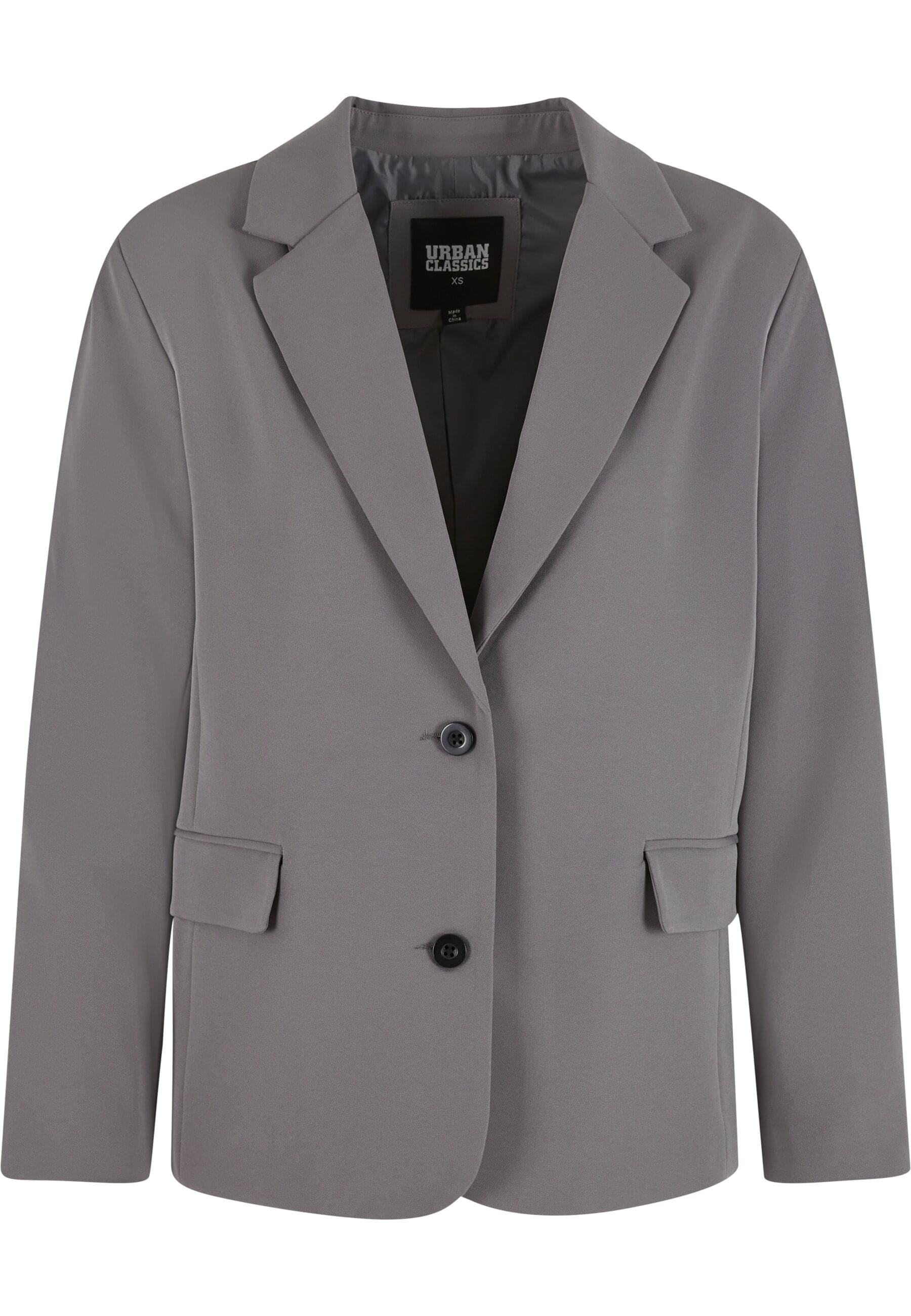 URBAN CLASSICS Allwetterjacke "Urban Classics Ladies Long Blazer" 1 Stk. tl günstig online kaufen