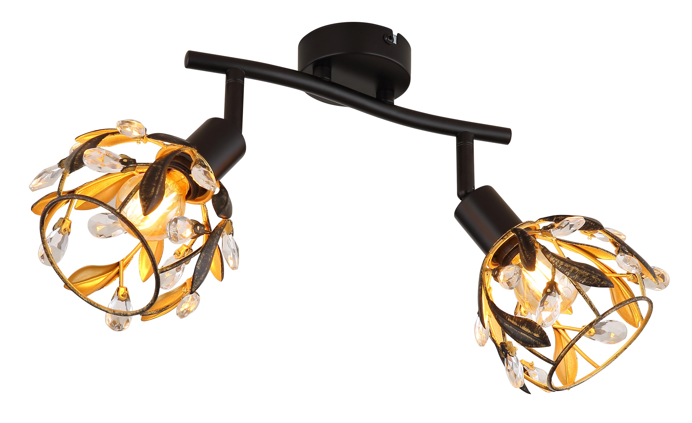 GLOBO LIGHTING Deckenstrahler »MIKA« E14 1 Stk. Spot Deckenspot Flur Schlafzimmer Wohnzimmer