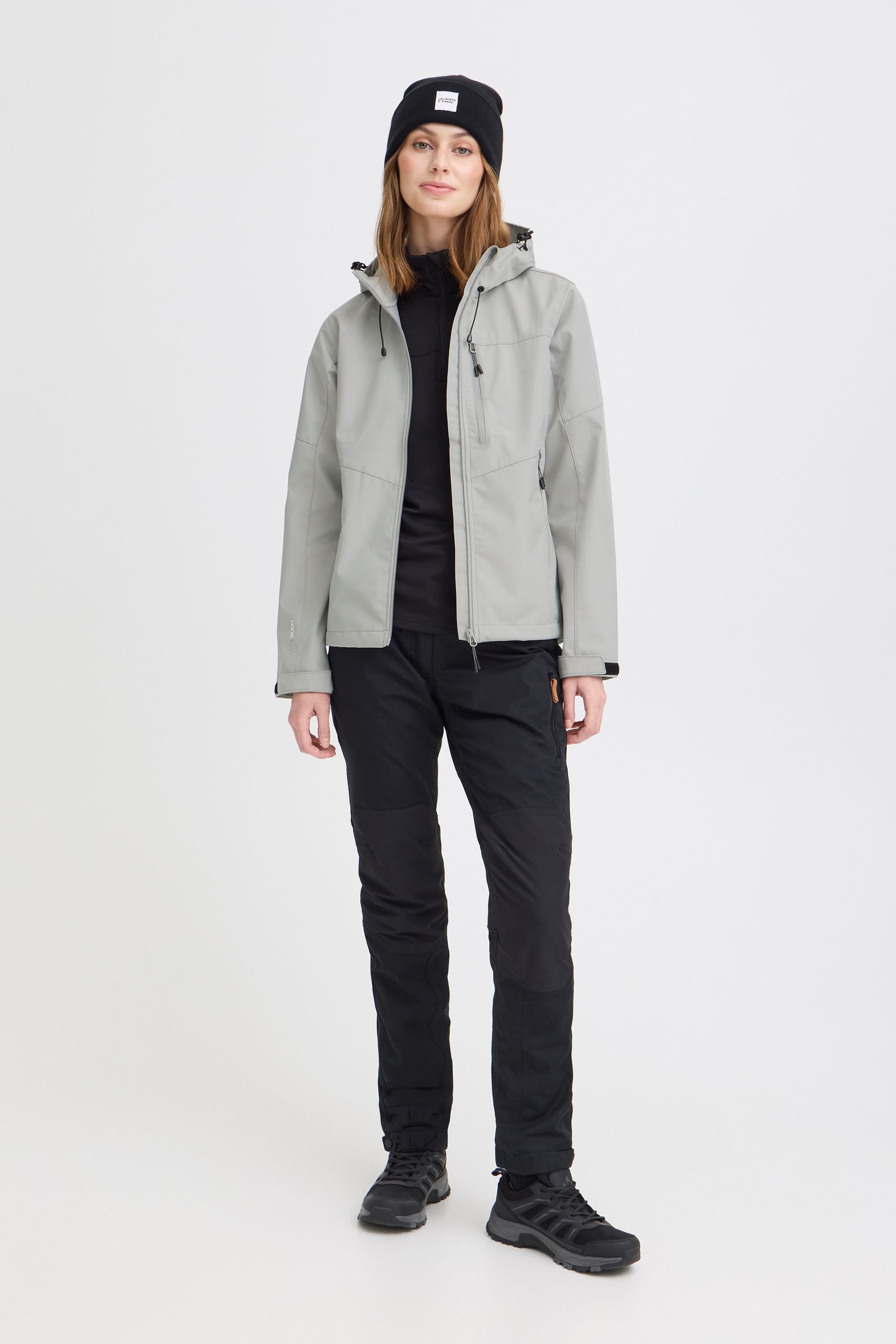 Thumbnail - North Bend Softshelljacke "Softshelljacke NBRosa W W-PRO 8.000 mit wasserdichter Beschichtung"