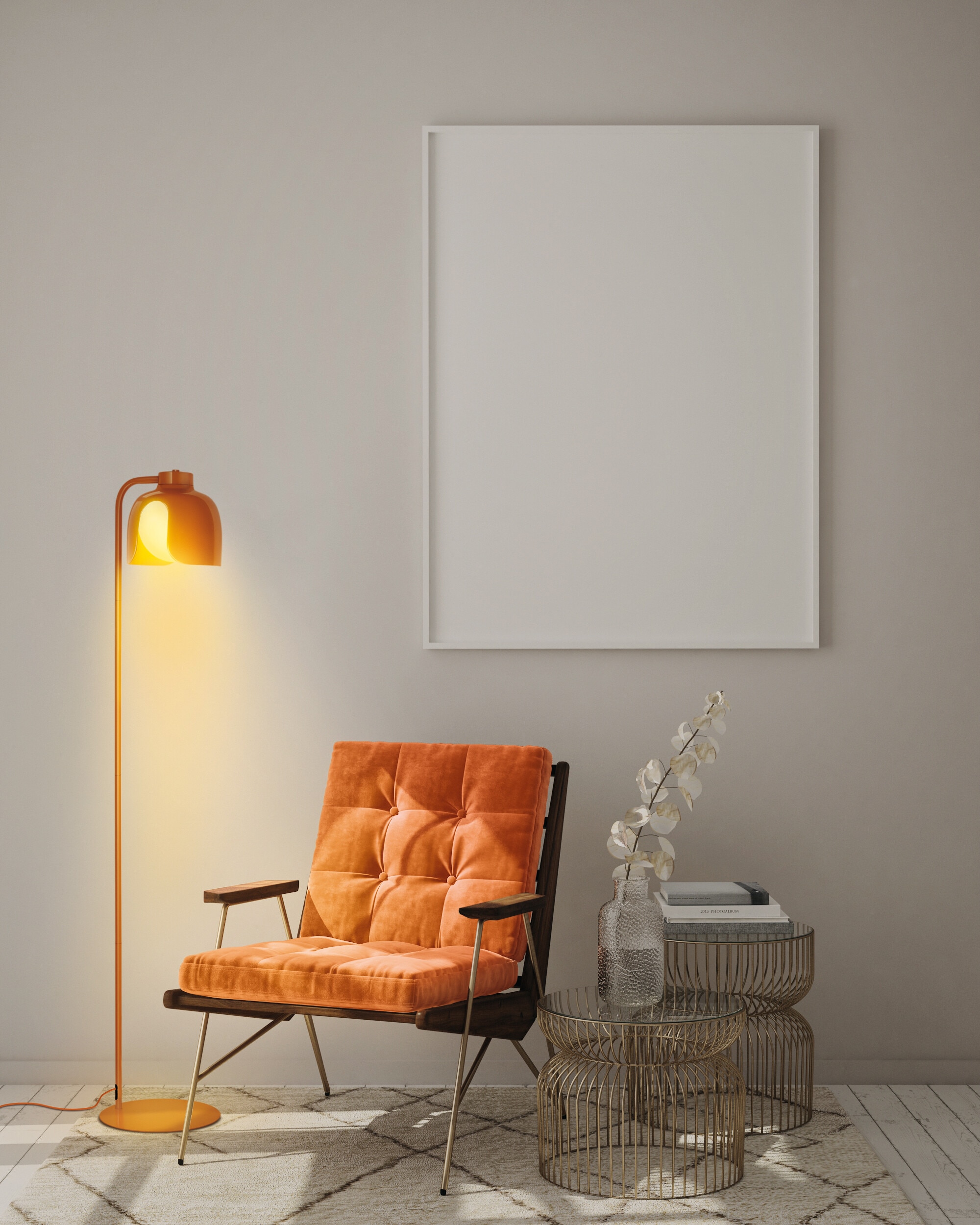 Osram Stehlampe »Decor Corolle« E27 1 Stk. Fassung E27, Stahl und Glas