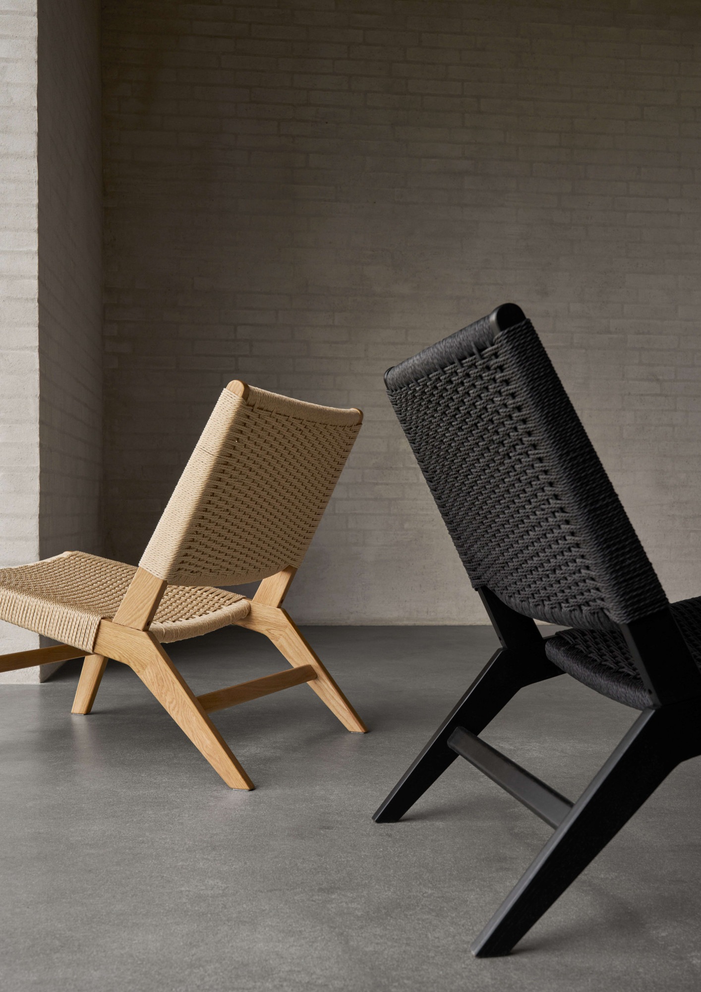 ACTONA GROUP Loungesessel »Carson«, Eiche, minimalistischer Stil, erhältlich in zwei Farben
