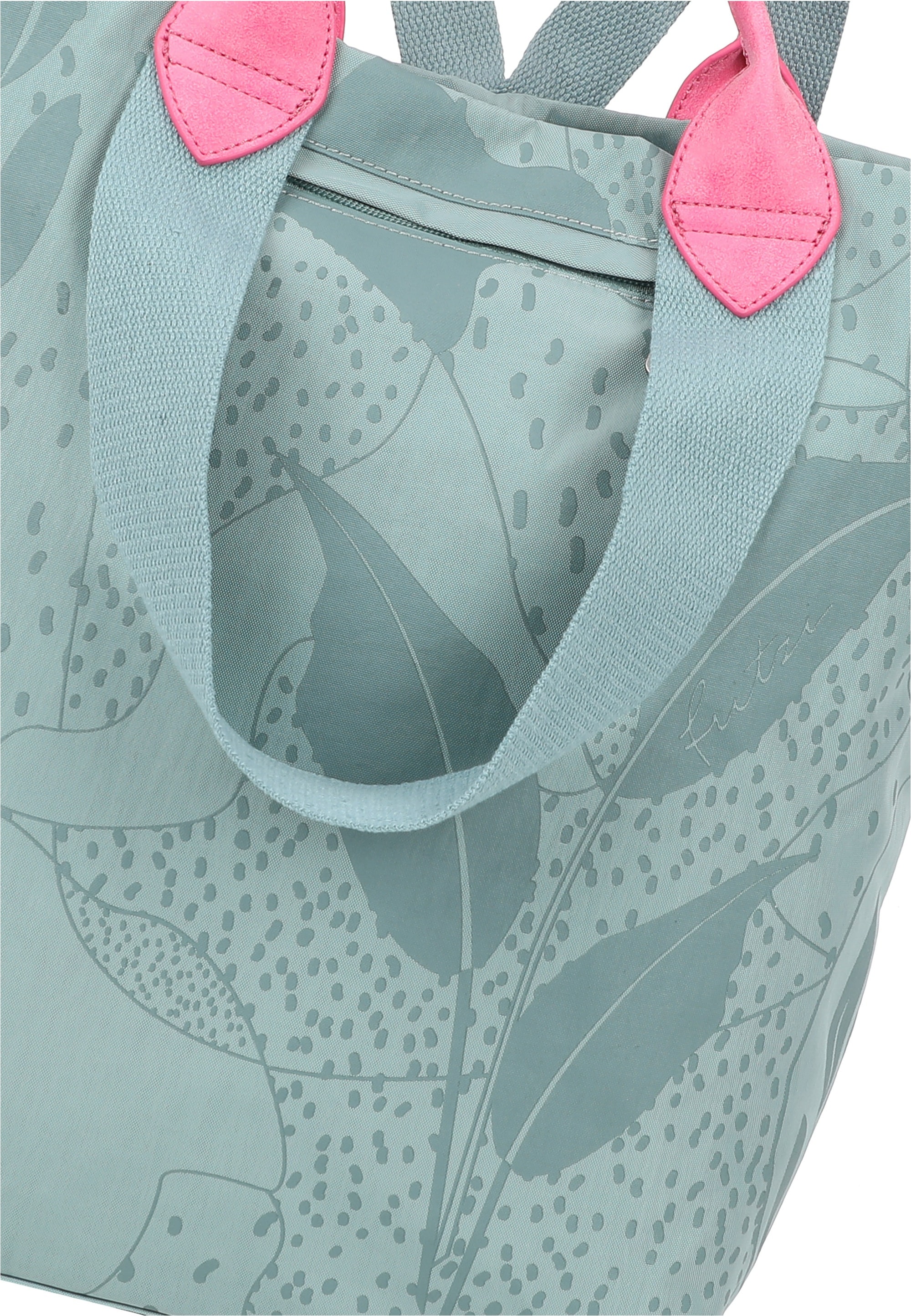 Fritzi aus Preußen Cityrucksack »Leaves Lighty«, aus robustem Nylon