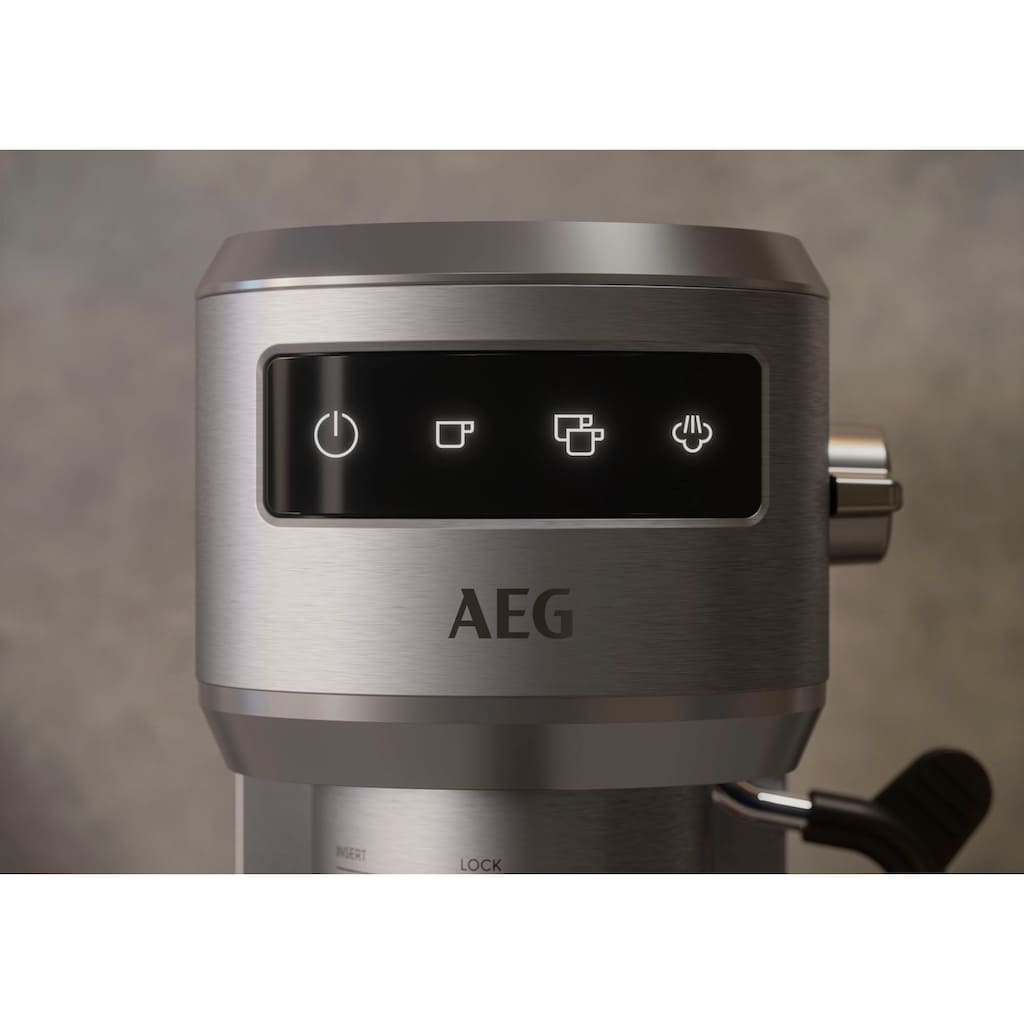 AEG Siebträgermaschine »Gourmet 6 EC6-1-6ST«, Korbfilter