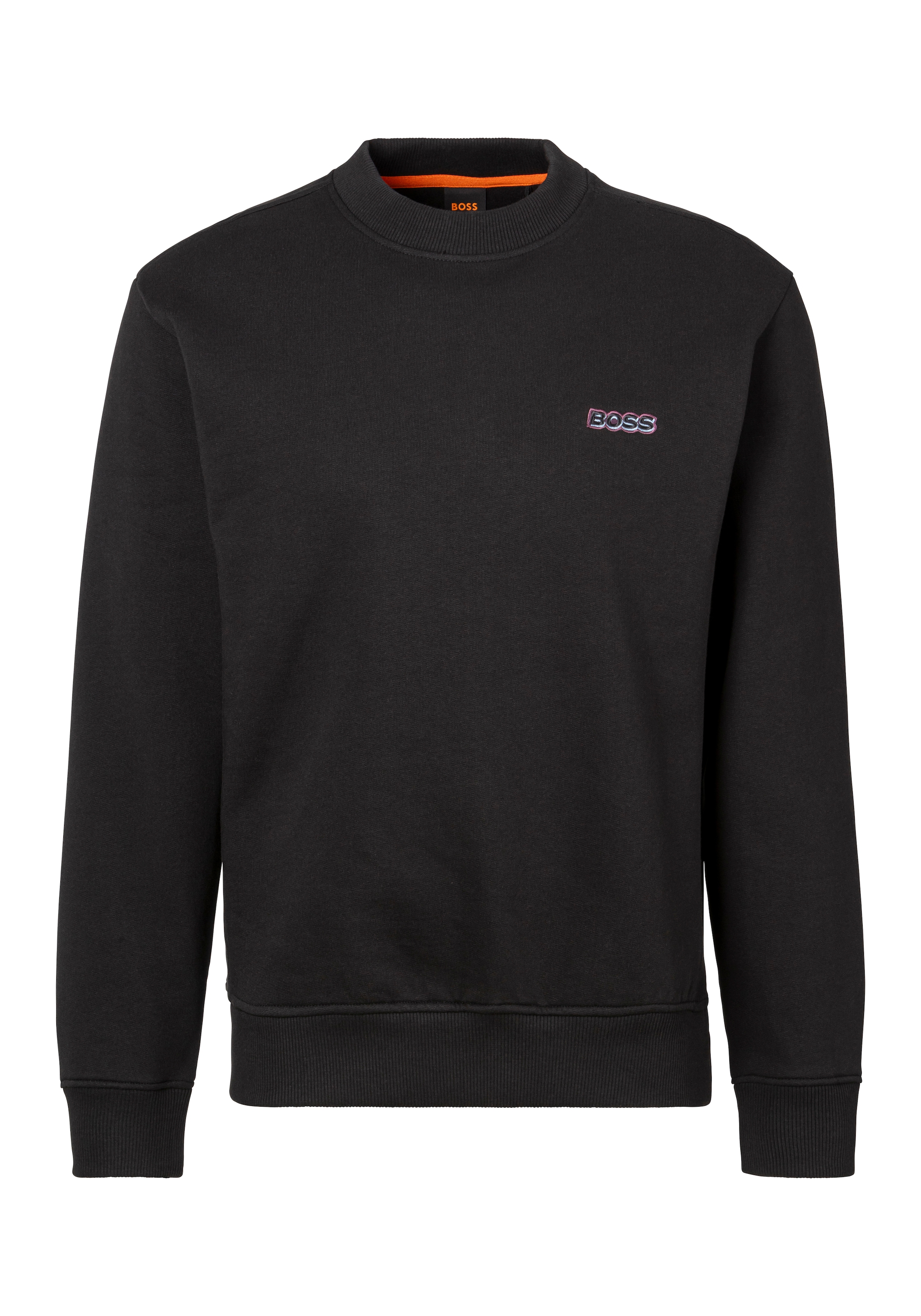 Sweatshirt, mit Label