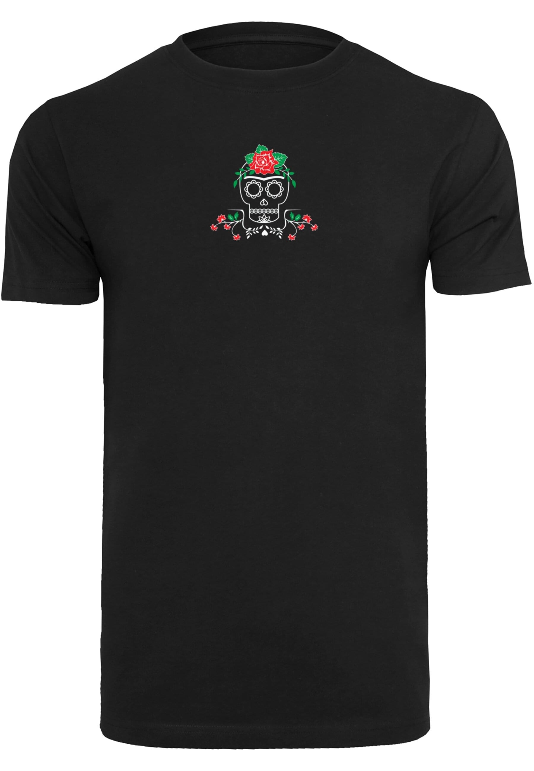 Merchcode T-Shirt "Merchcode Herren Frida Kahlo - Death T-Shirt Round Neck" günstig online kaufen