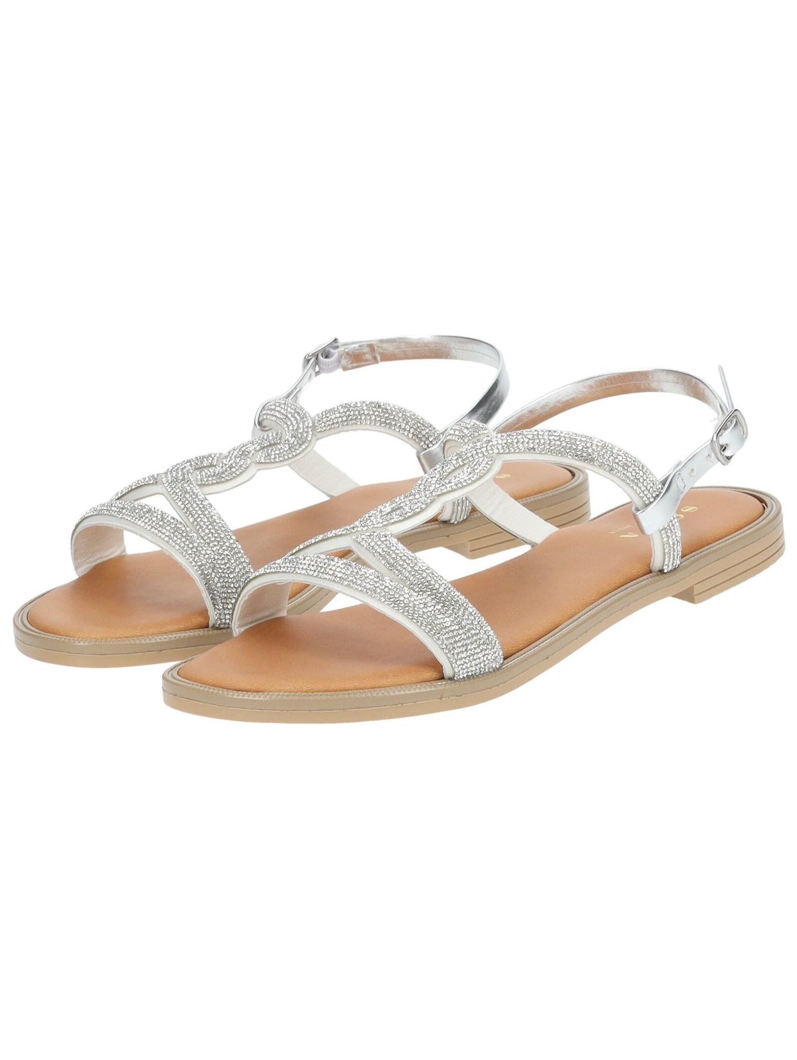 Scapa Riemchensandale »scapa Sandalen Lederimitat«