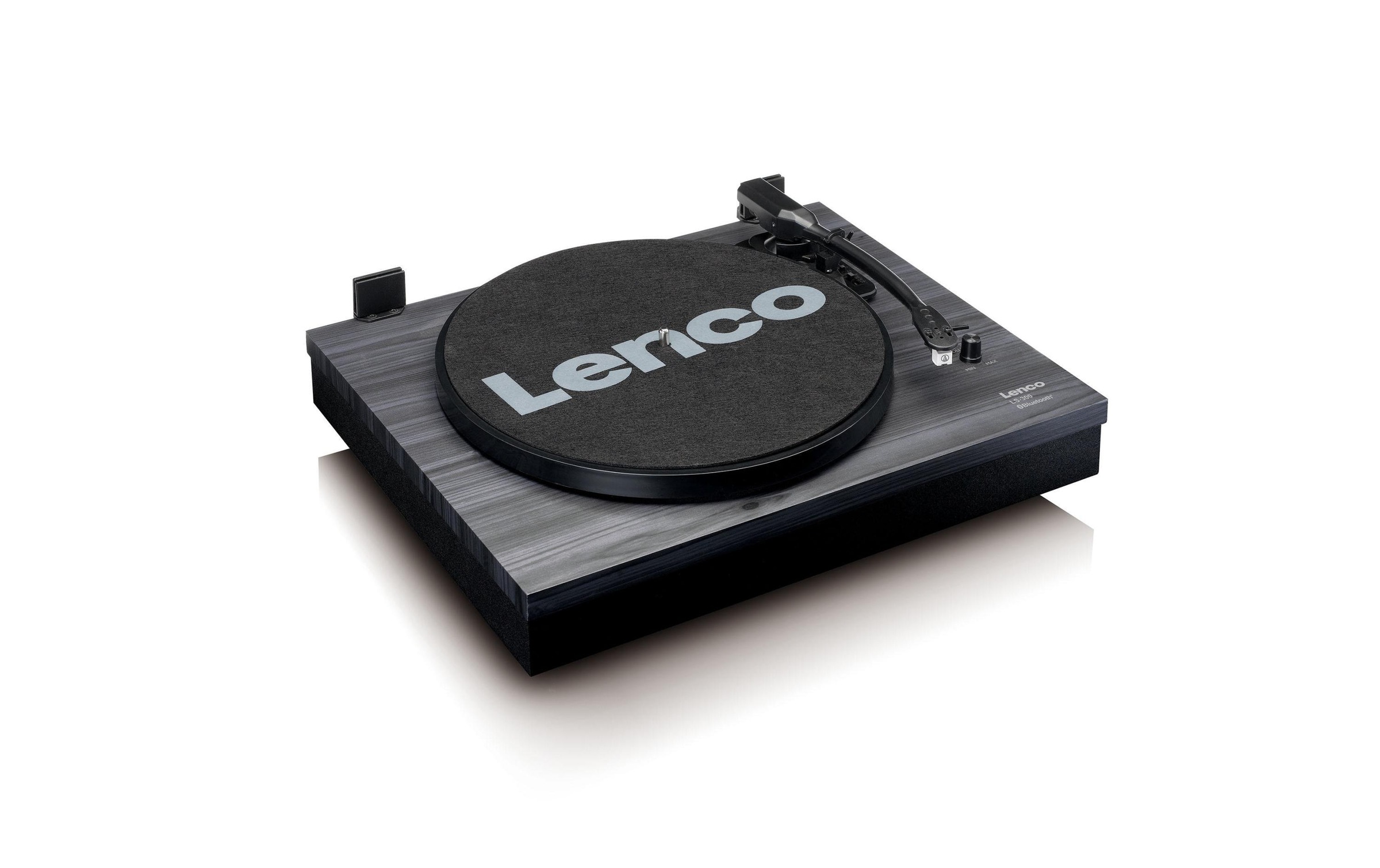 Lenco Plattenspieler »LS-300BK Plattenspieler mit ext. Lautsprechern«