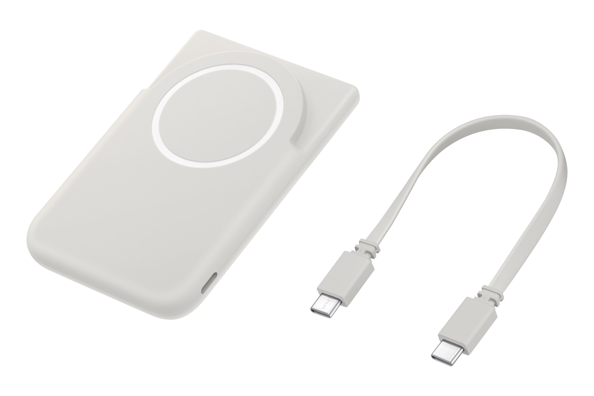 Samsung Powerbank »Magnet Wireless Powerbank 5.000 mAh« Samsung Magnet Wireless Powerbank, 5.000 mAh, Gray