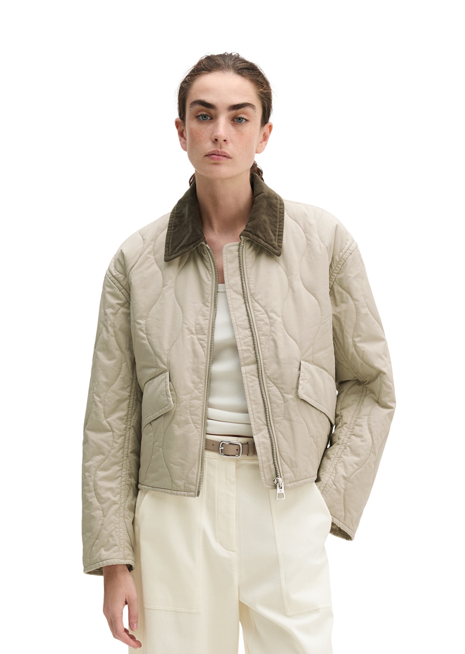 Marc OPolo Outdoorjacke "aus wasserabweisendem Twill"