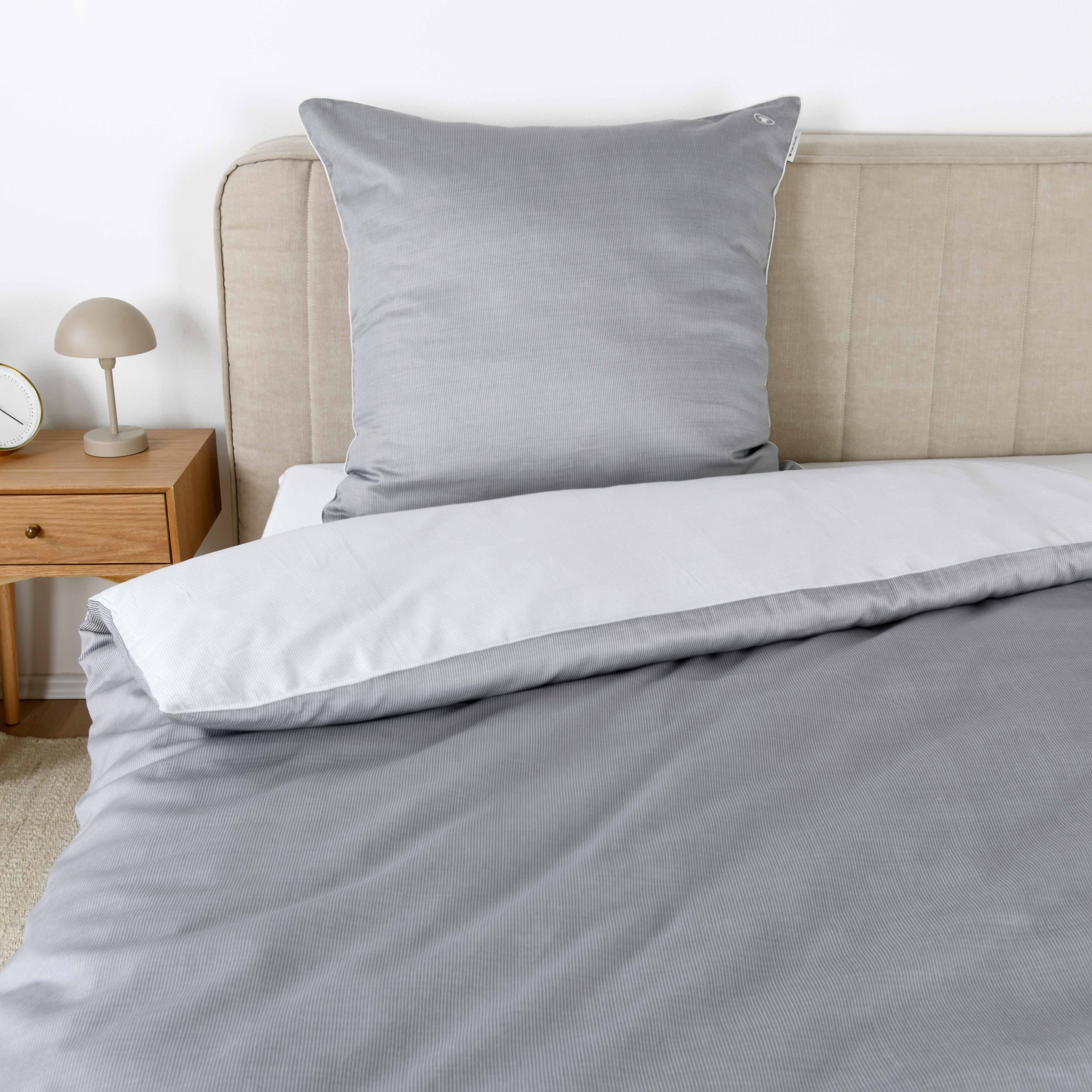 TOM TAILOR HOME 1100000002199 "FINE STRIPES" 3 new bedroom, gewebtes Label