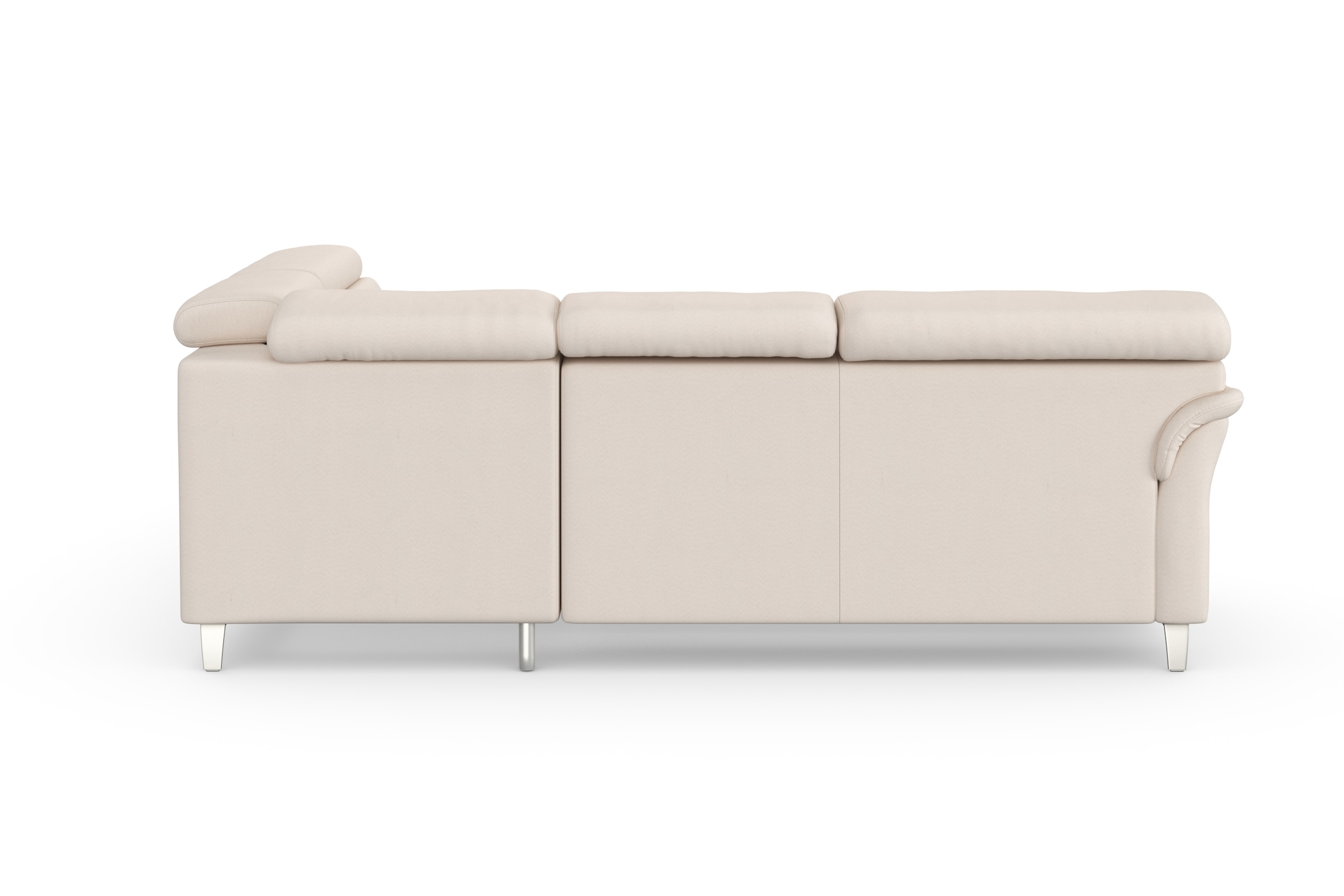 sit&more Ecksofa »Marano L-Form« inklusive Kopfteilverstellung, wahlweise mit Bettfunktion, Bettkasten