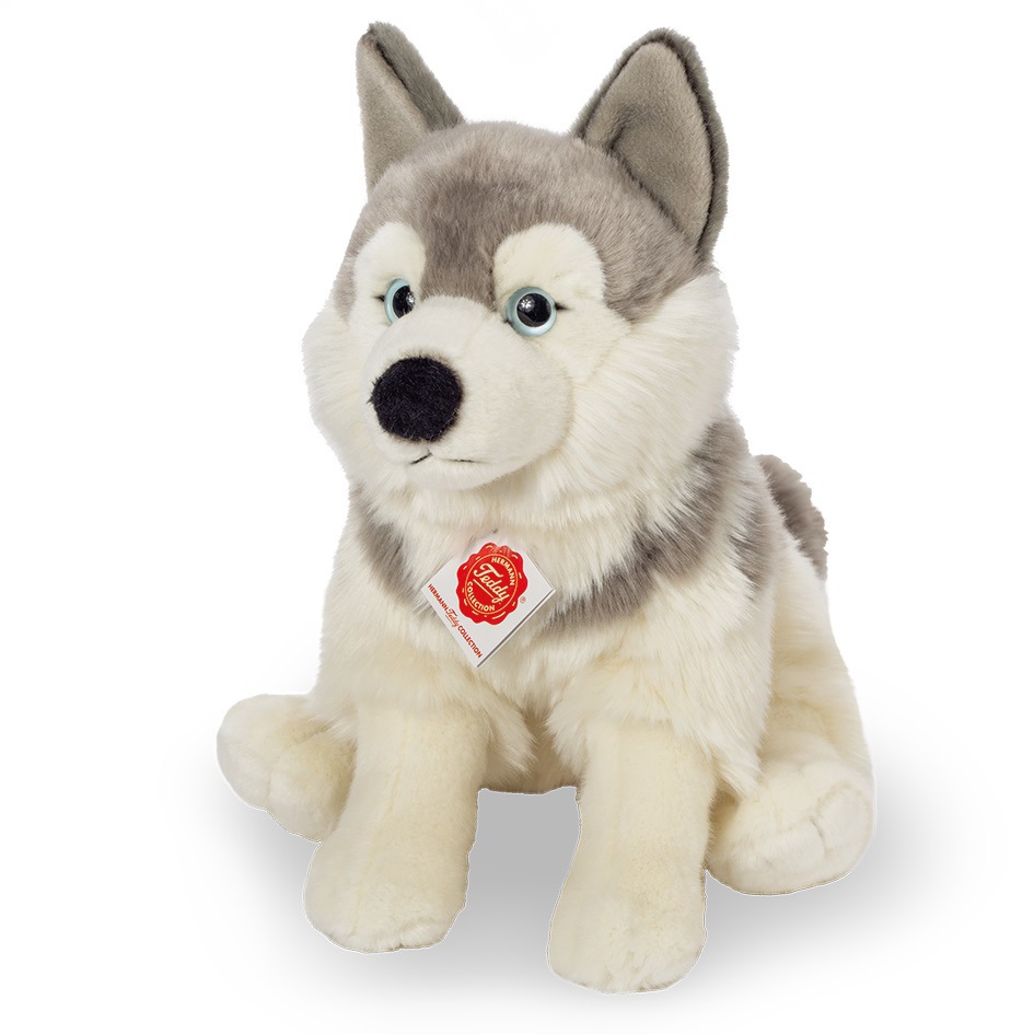 Teddy Hermann® Kuscheltier »Husky, sitzend, 29 cm«, zum Teil aus recyceltem Material kaufen