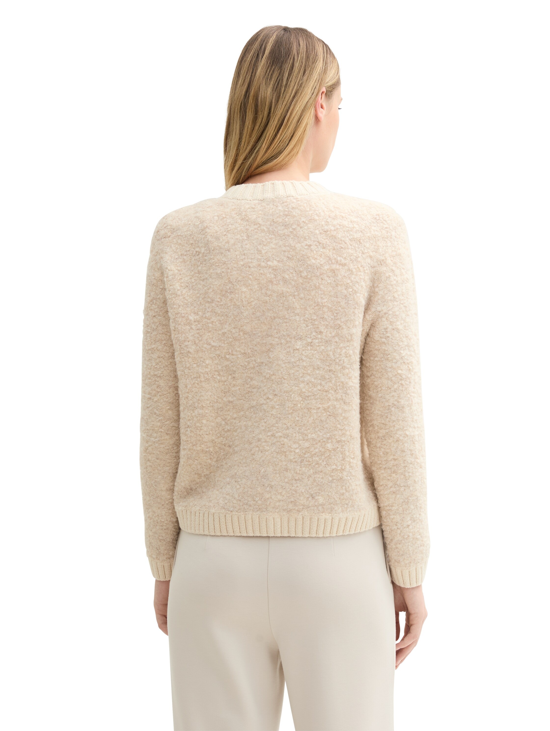 TOM TAILOR Cardigan, in Bouclé Optik günstig online kaufen