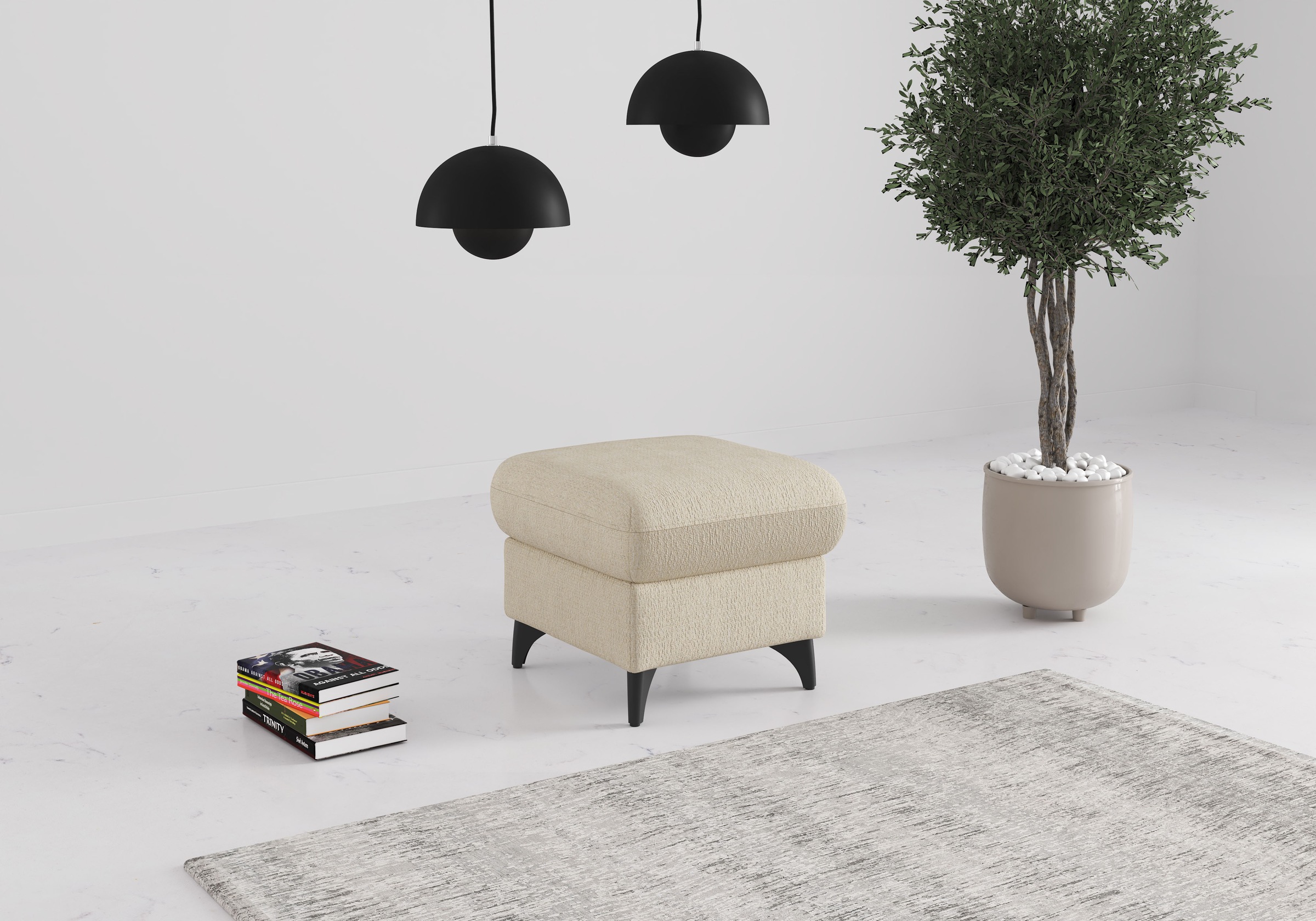 sit&more Polsterhocker "Glendale" mit Stauraum