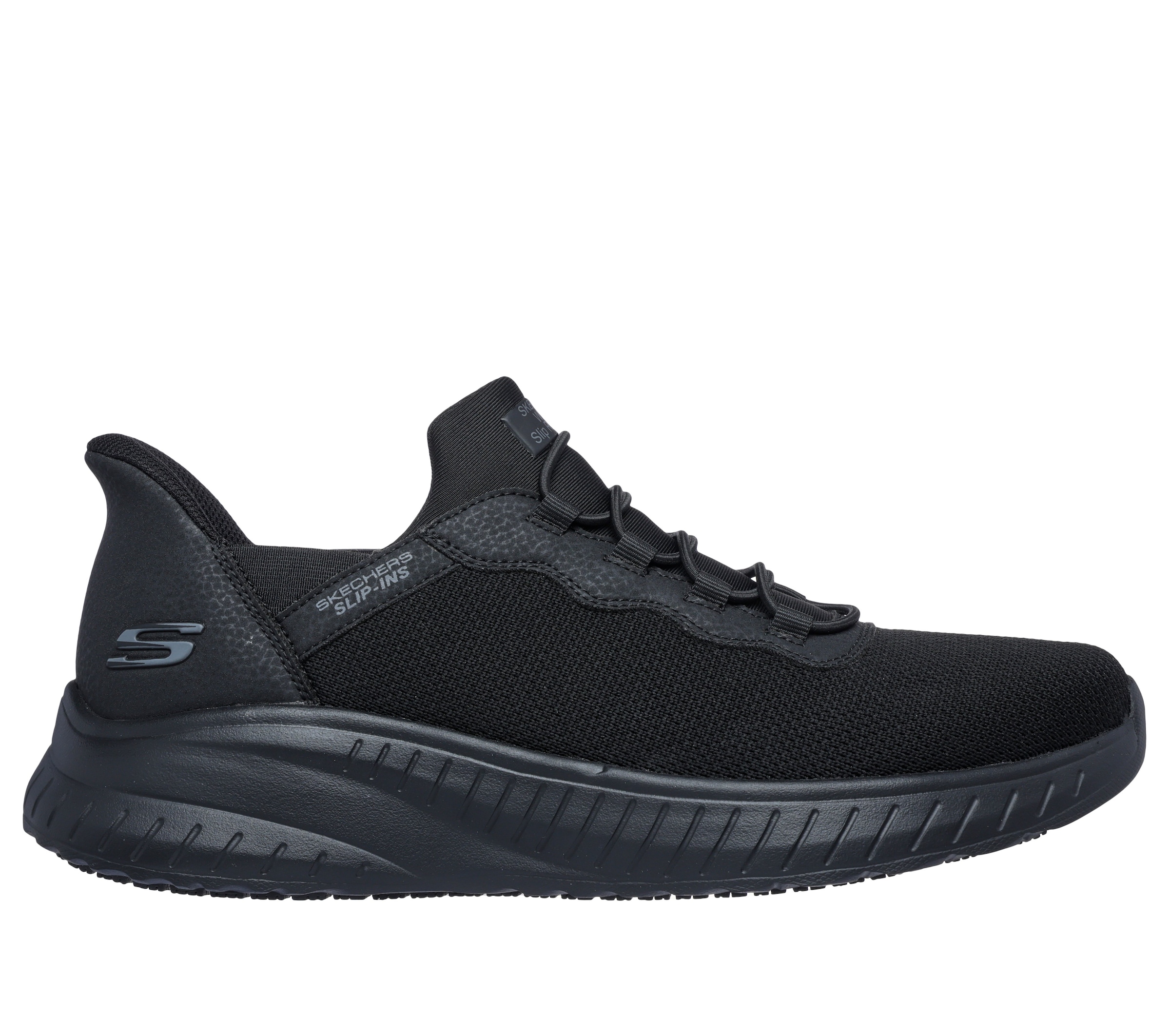 Skechers Berufsschuh »SQUAD CHAOS SR-STIVIG«  Slip-on Sneaker für den Arbeitsalltag, Maschinenwäsche