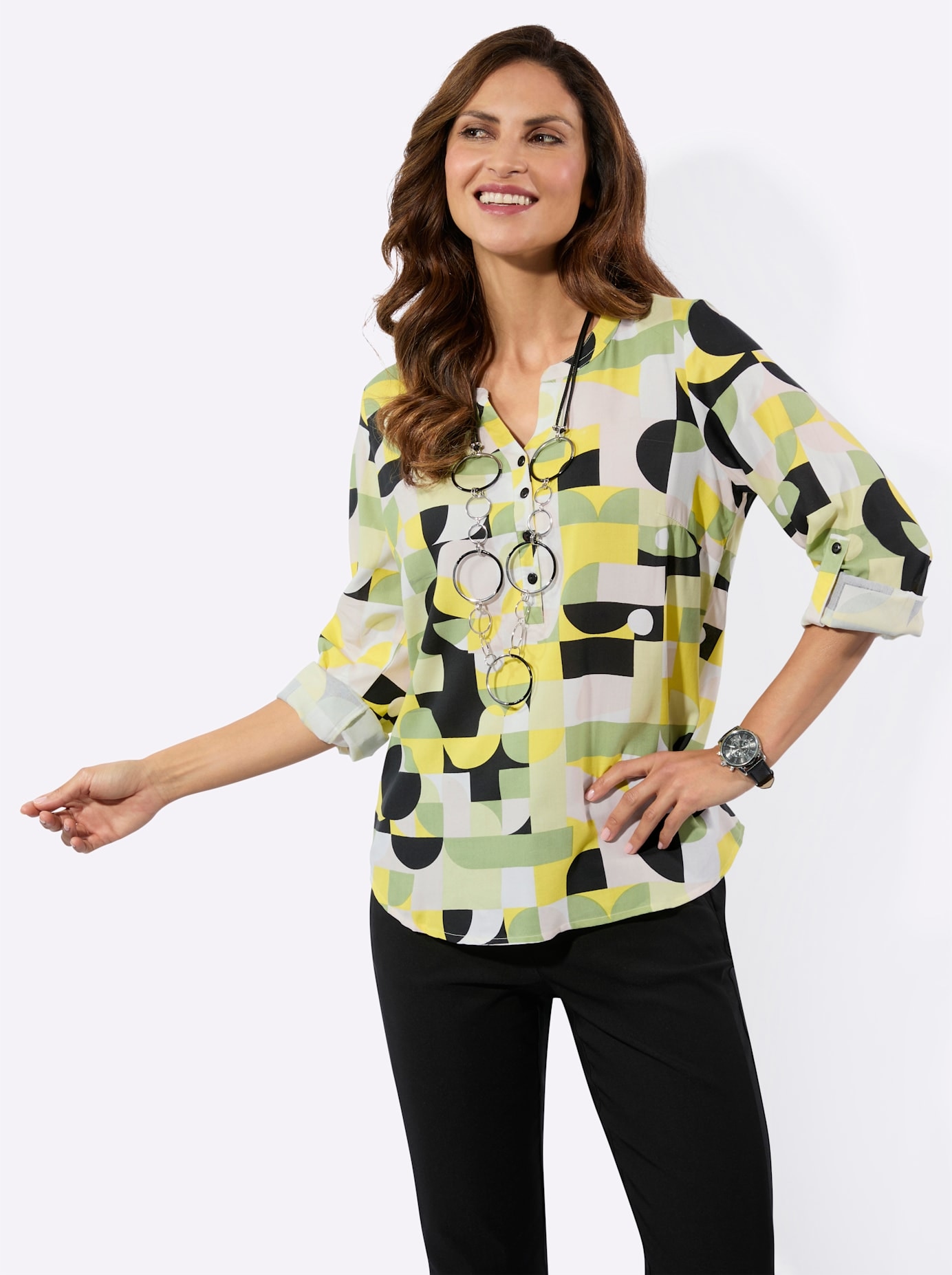 Inspirationen Druckbluse