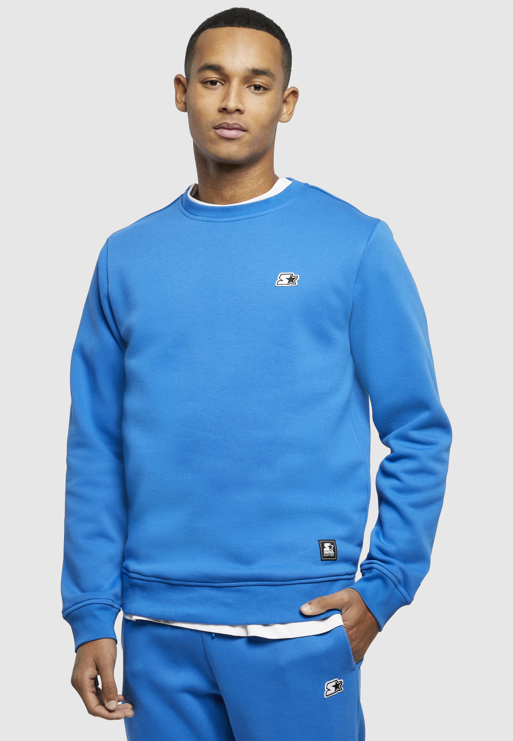 Starter Black Label Rundhalspullover »Starter Black Label Herren Starter Essential Crewneck« 1 Stk.