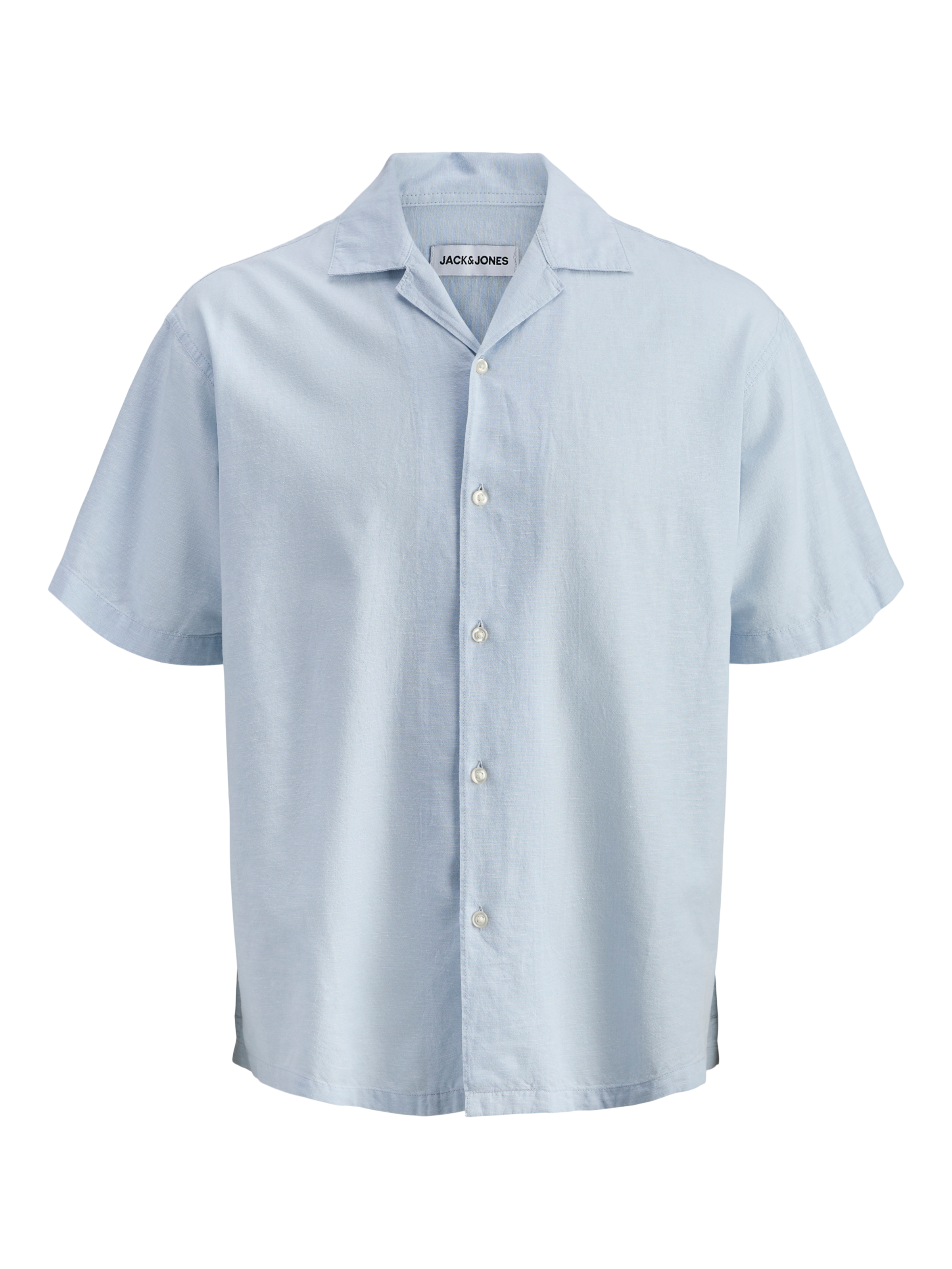 Jack & Jones Chemise à Manches Courtes Ebreeze Linen Blend Resort Celestial Blue S Homme 2