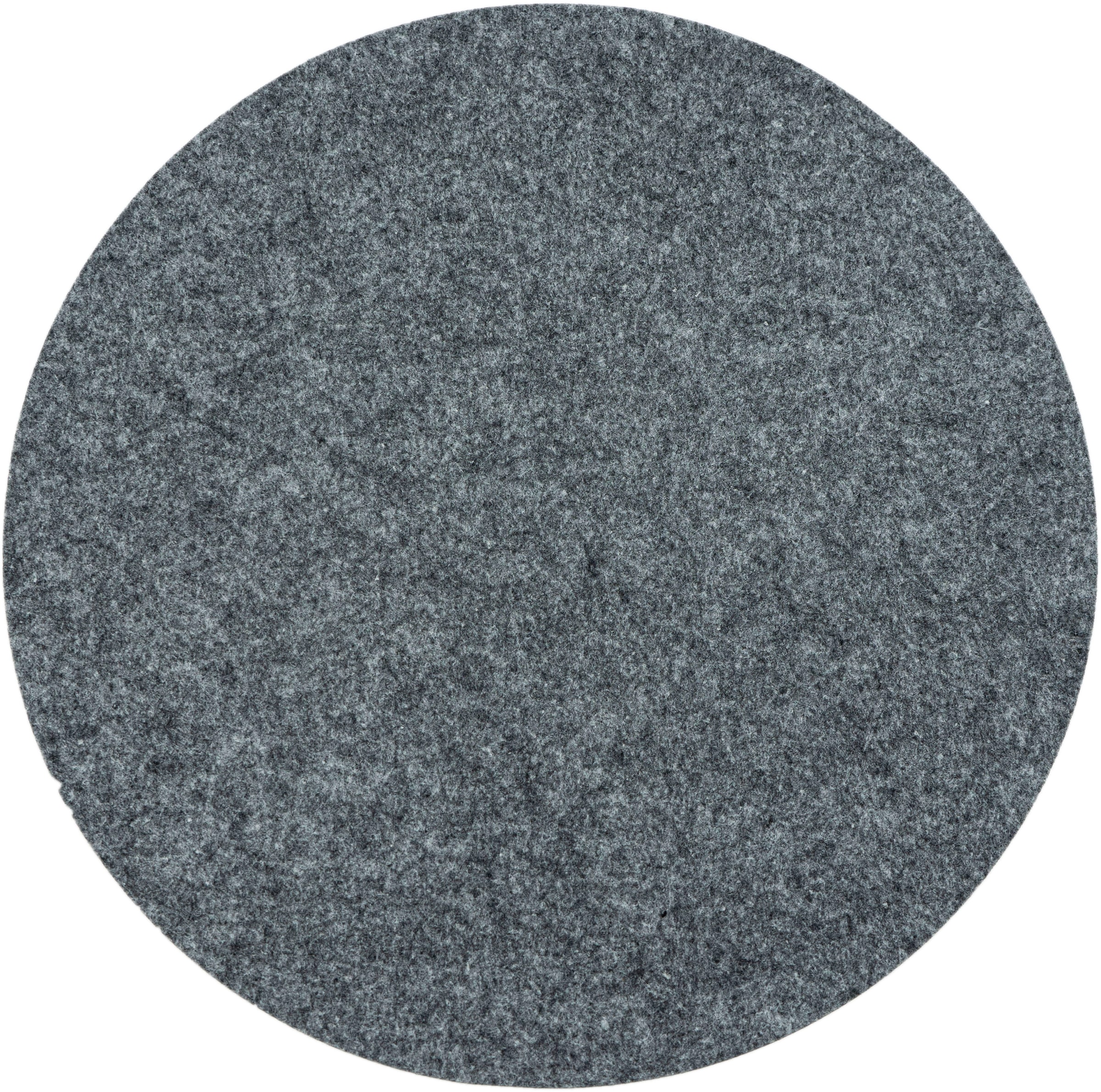 Platzset NOOR LIVING, Ø:41cm, grau, Platzsets, "Platzmatte", aus Filz, Ø 41 cm