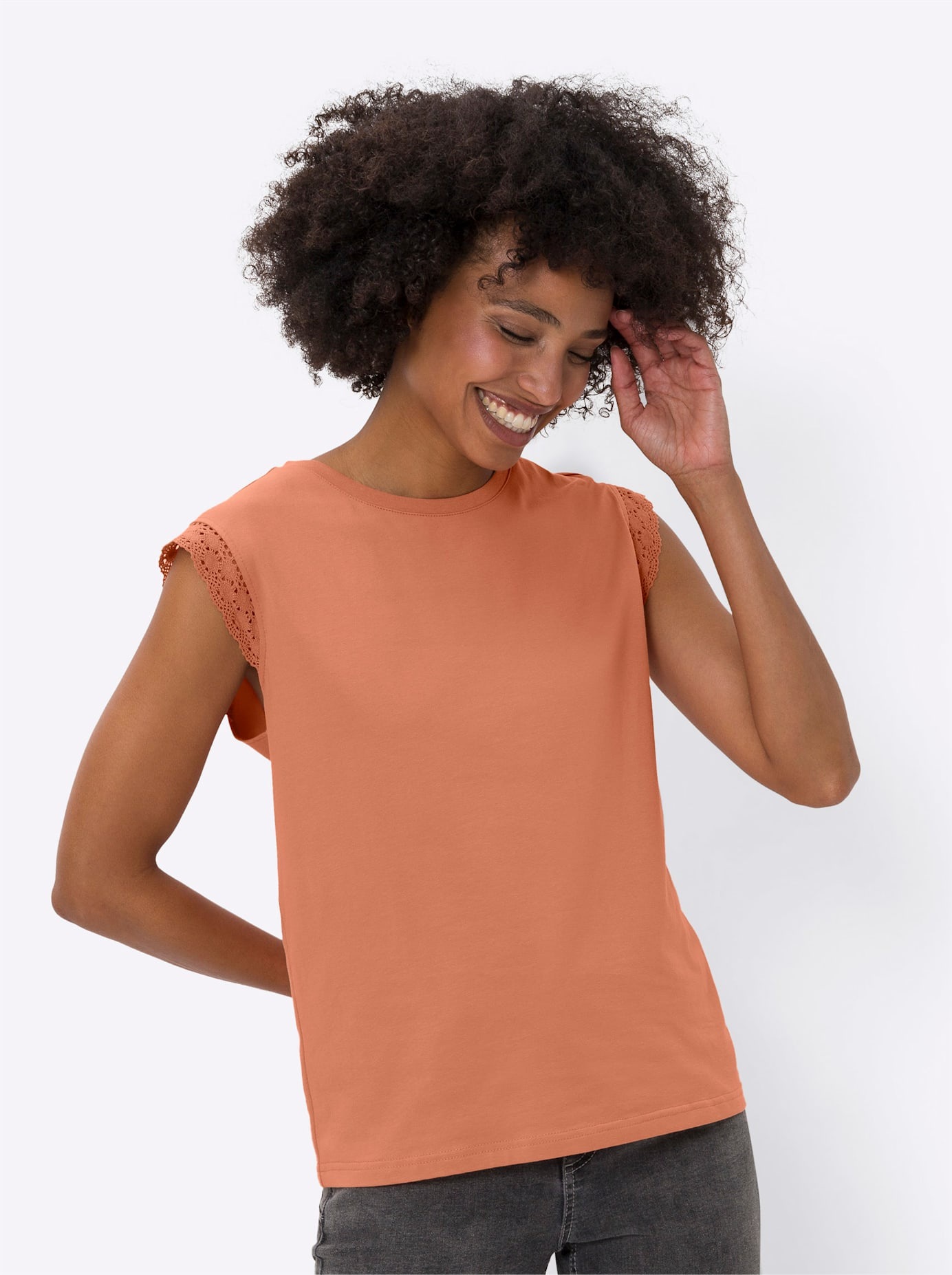 heine Rundhalsshirt "Shirt" 1 Stk. tlg. günstig online kaufen