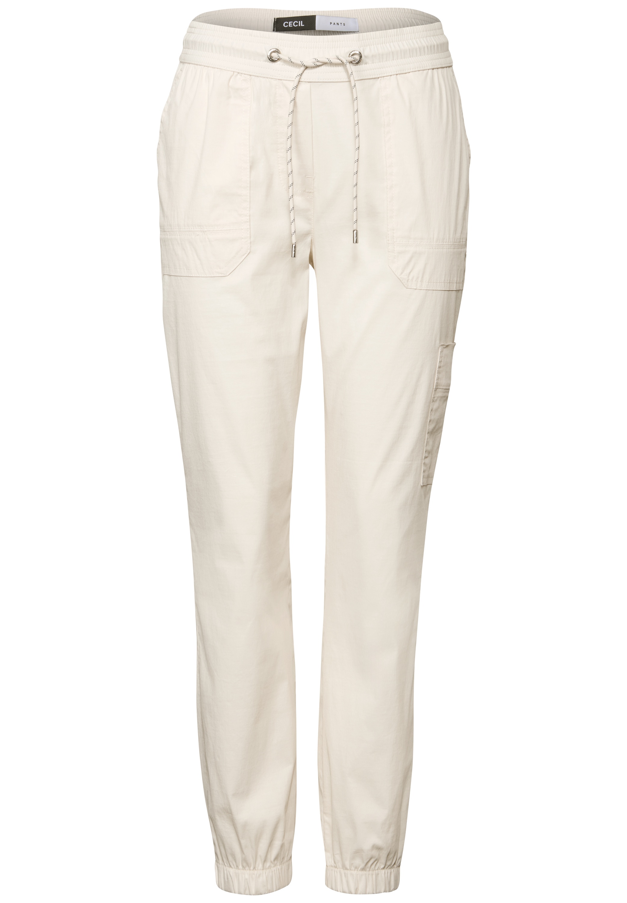 Cecil Cargohose »Style Tracey«, mit elastischer Bund mit Tunnelzug