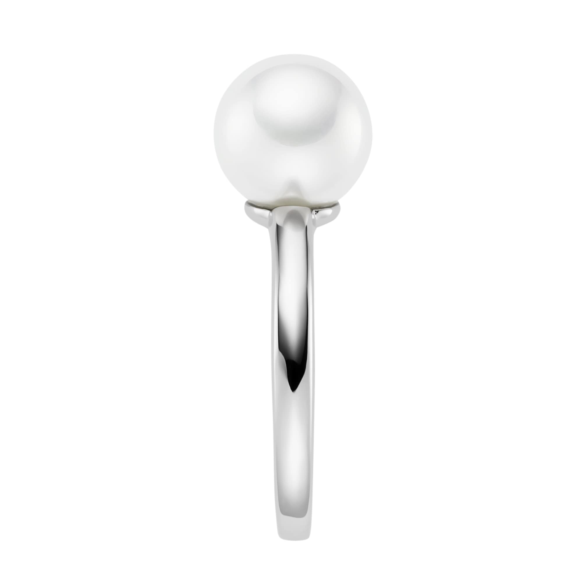 GIORGIO MARTELLO MILANO Perlenring »mit Muschelkern-Perle, Silber 925«