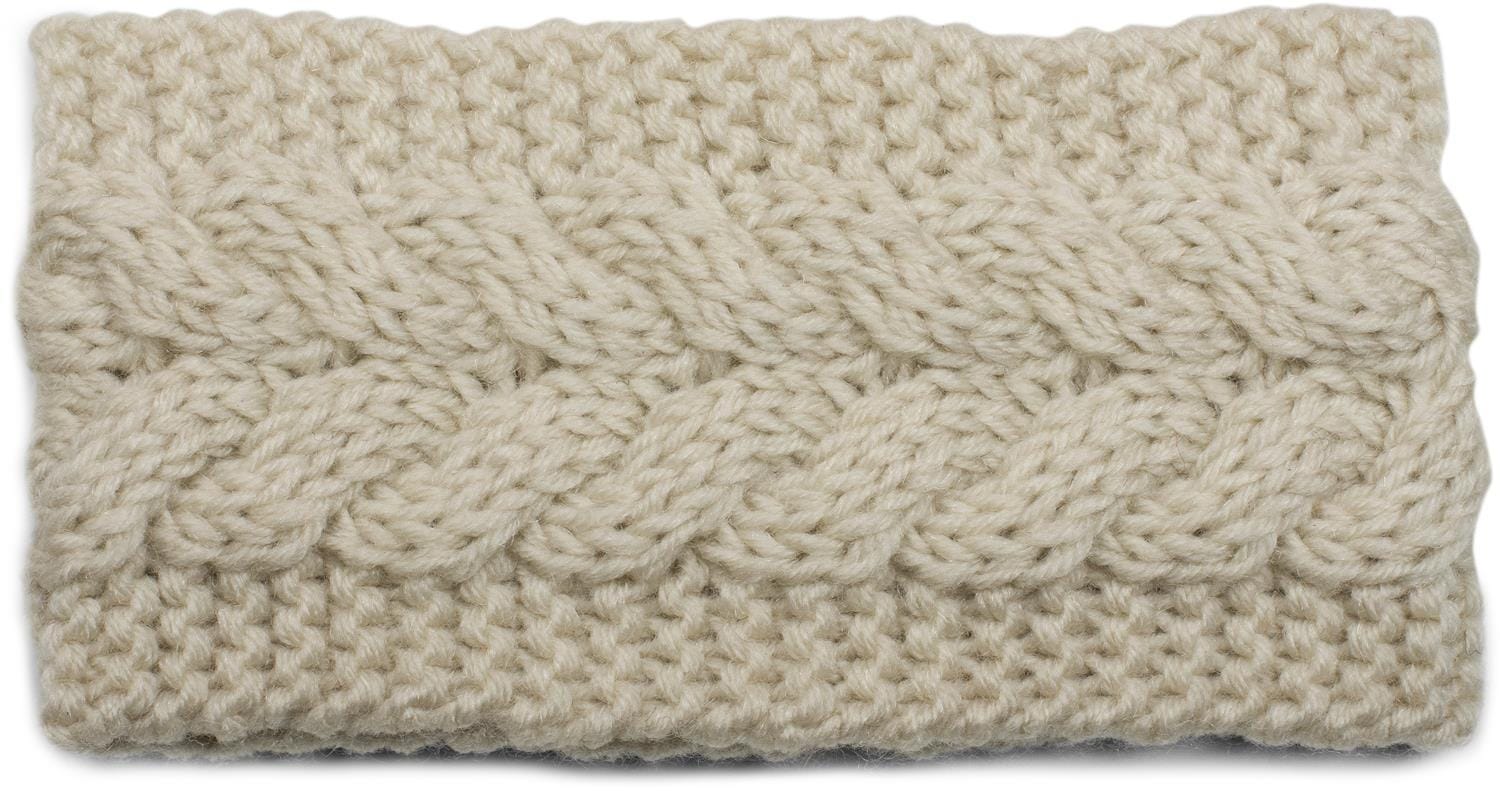 styleBREAKER Stirnband "Grobstrick Stirnband mit Zopfmuster" 1 Stk.