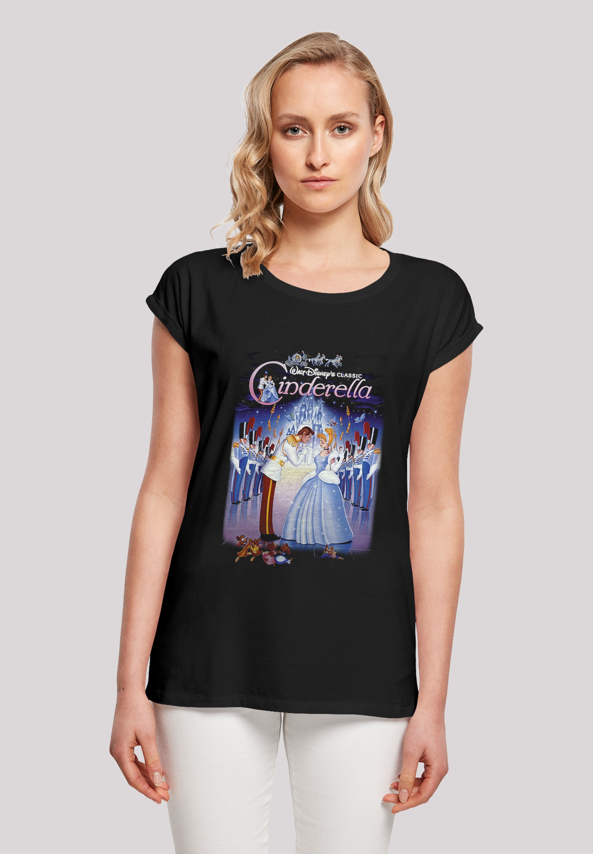 T-Shirt »Disney Cinderella Aschenputtel Collage Poster«, Print