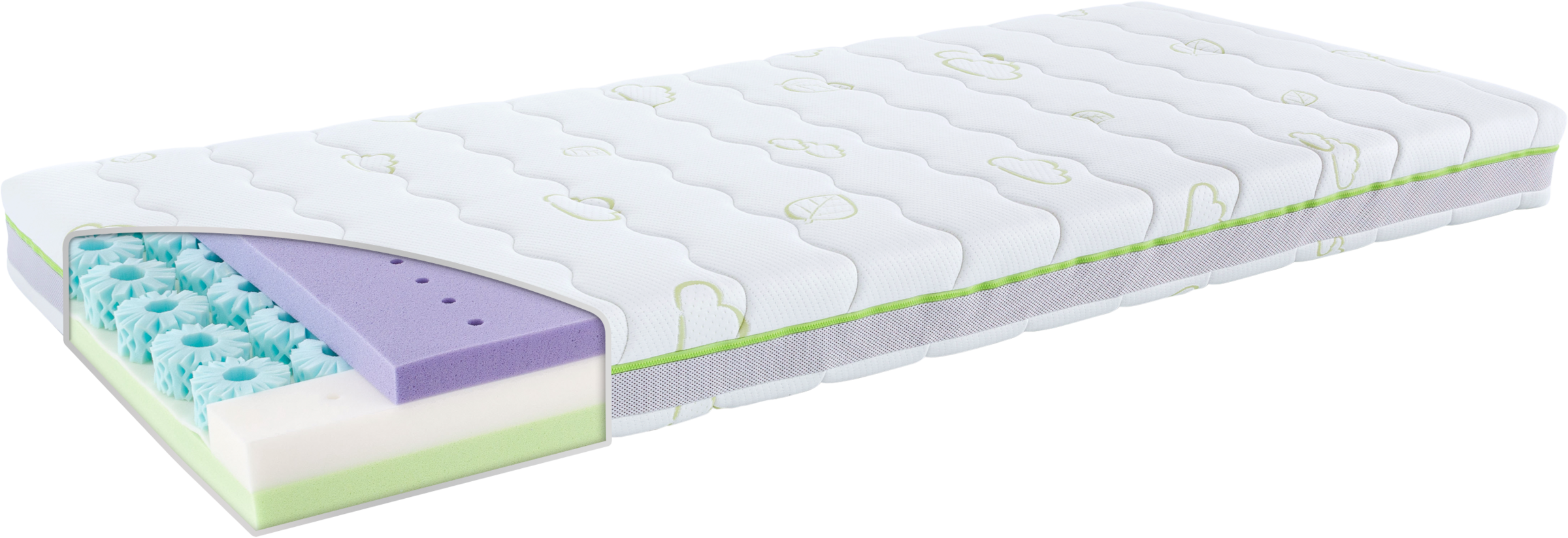 Träumeland Jugendmatratze "Matratze Octasmart XL" 15 cm hoch 1-tlg., 1 Stk. günstig online kaufen