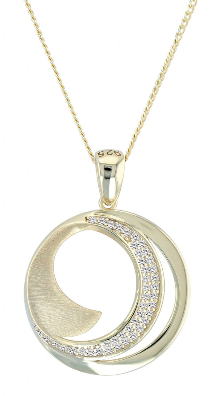 Adelia´s Kettenanhänger »Neuheit 2025 - moderner Schmuck Anhänger aus 925 Sterling Silber«