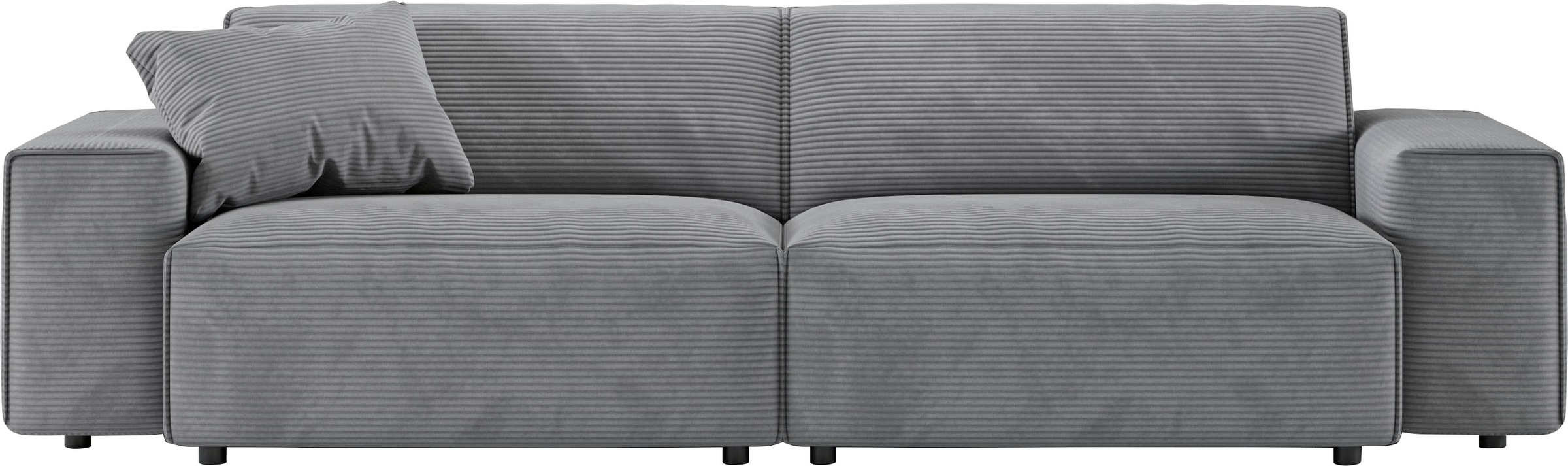 andas Big-Sofa »Glimminge  auch in Breitcord, Feincord + Easy care-Bezug,«, besondere Kedernähte Zierkissen