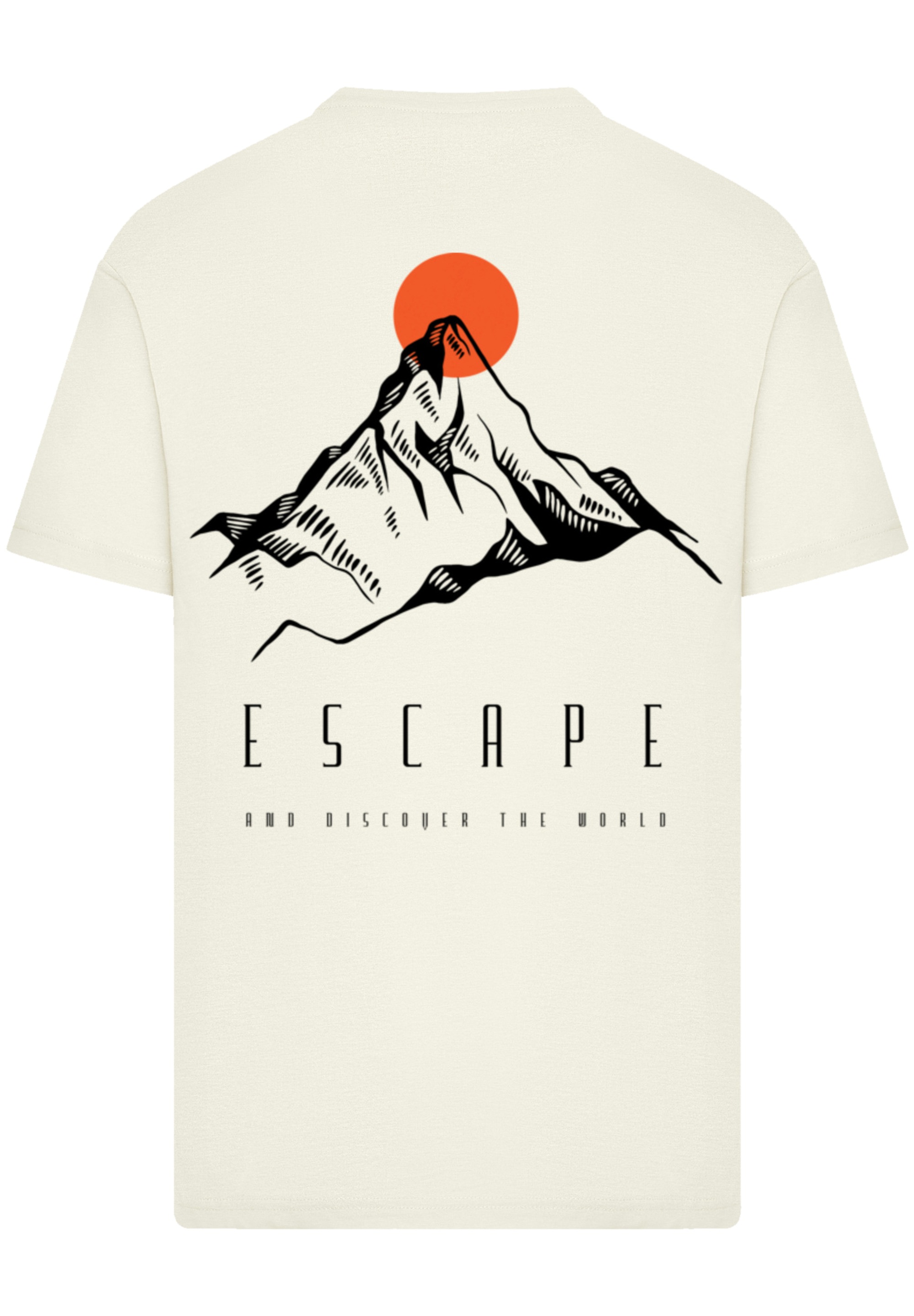 F4NT4STIC T-Shirt "Escape Discover the World Mountain", Premium Qualität, E günstig online kaufen